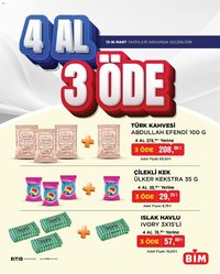 BİM - 4 AL 3 ÖDE, İndirim