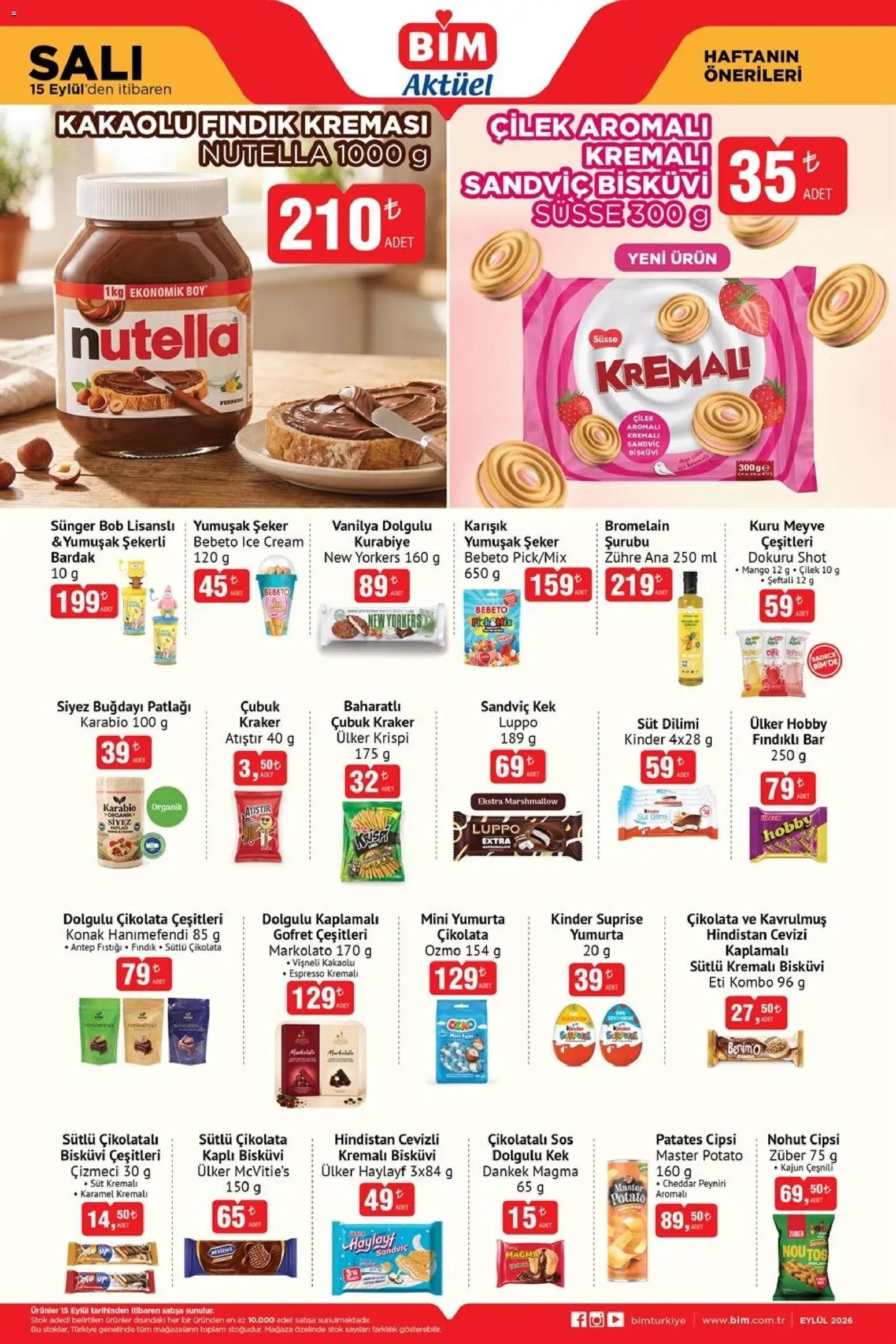 BİM - Katalog Salı