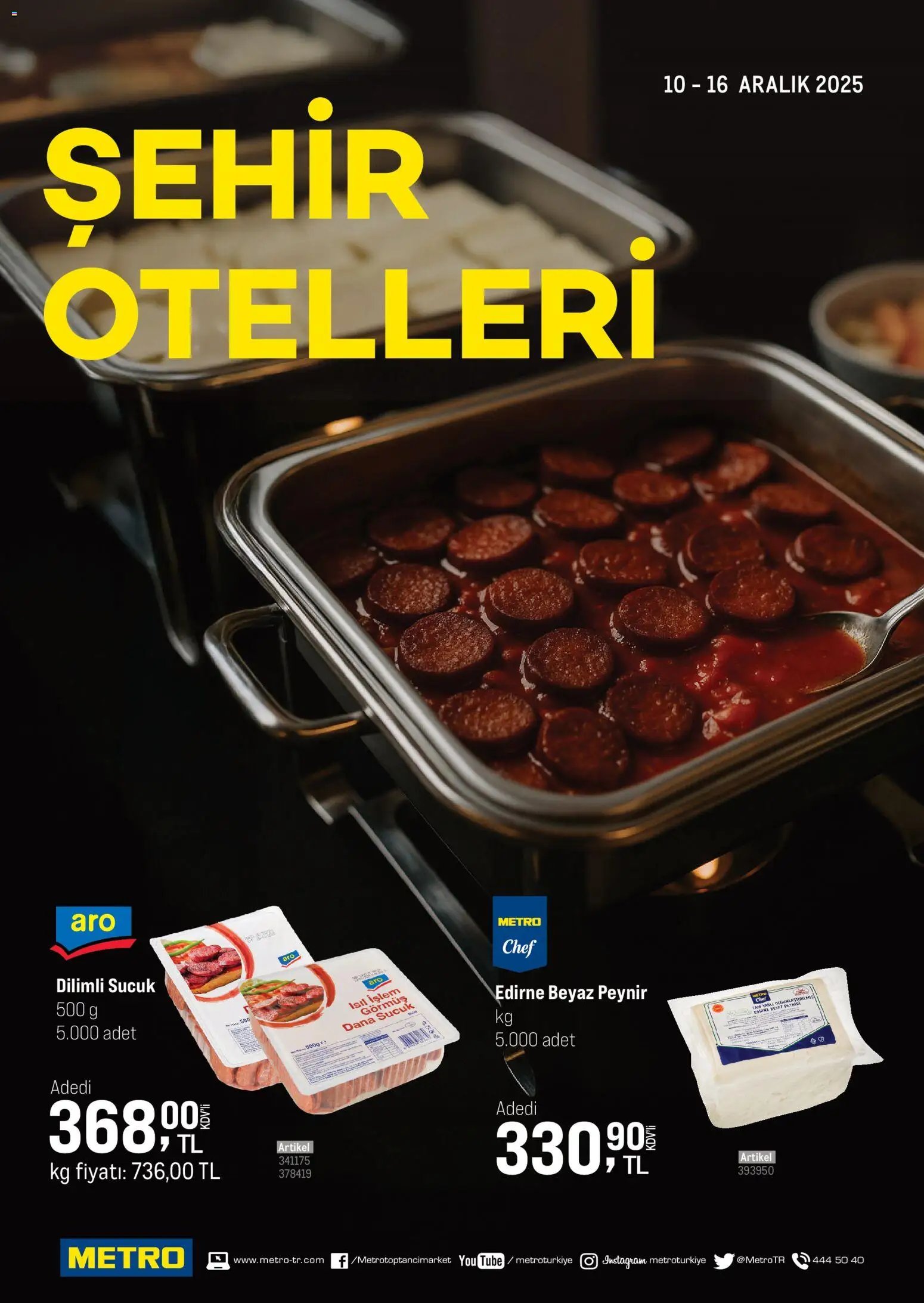 Metro - Şehir Otelleri