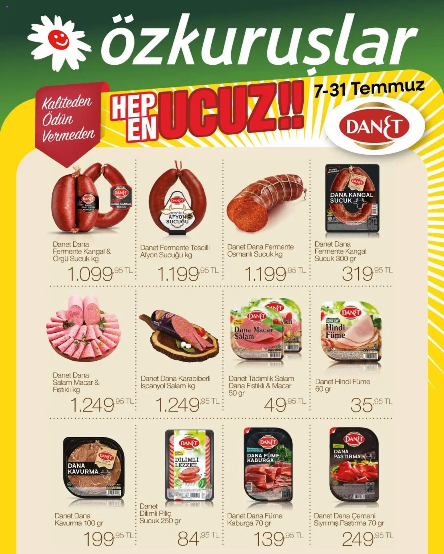 Özkuruşlar Kasap İndirimi