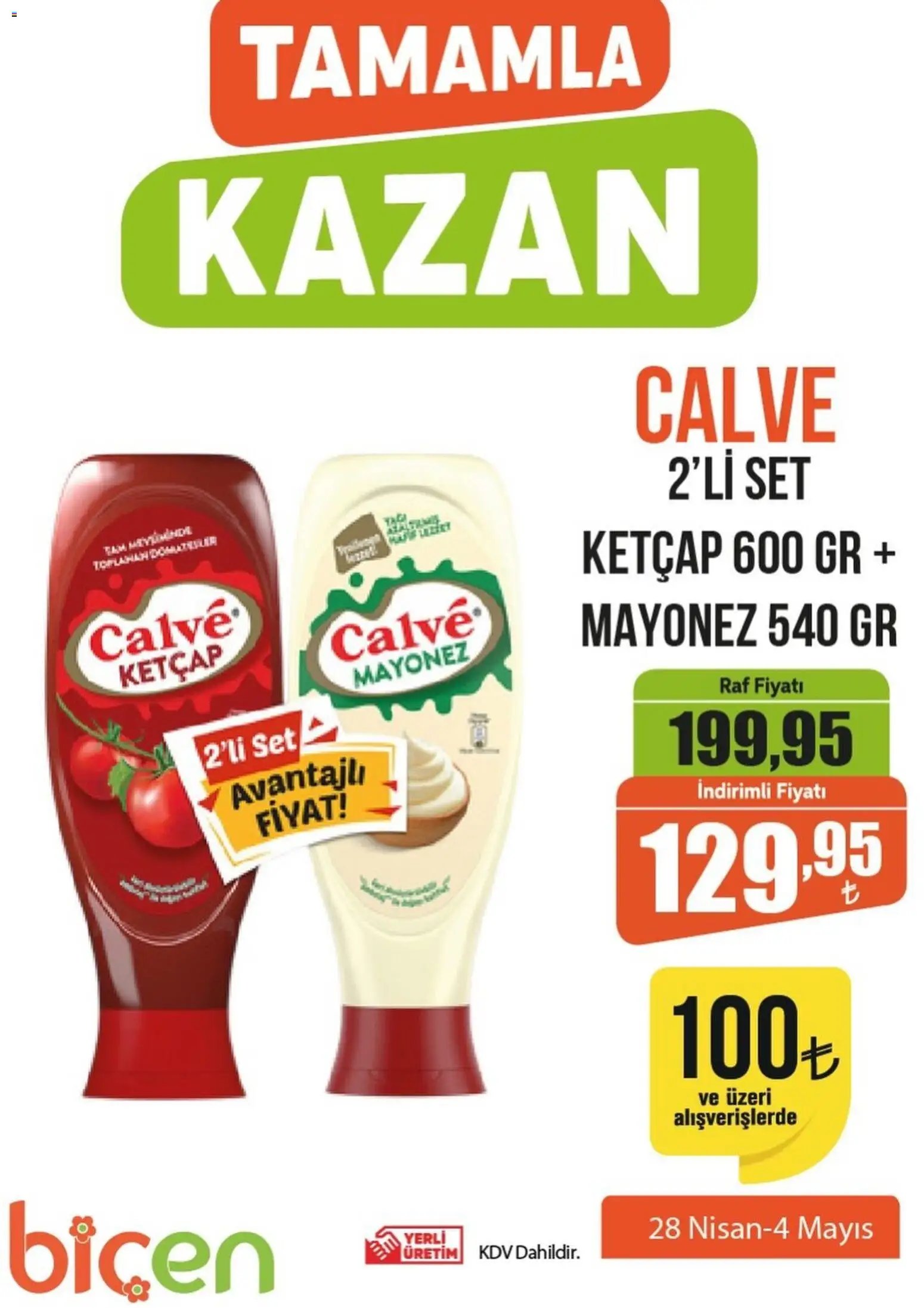 Biçen Market - Tamamla Kazan