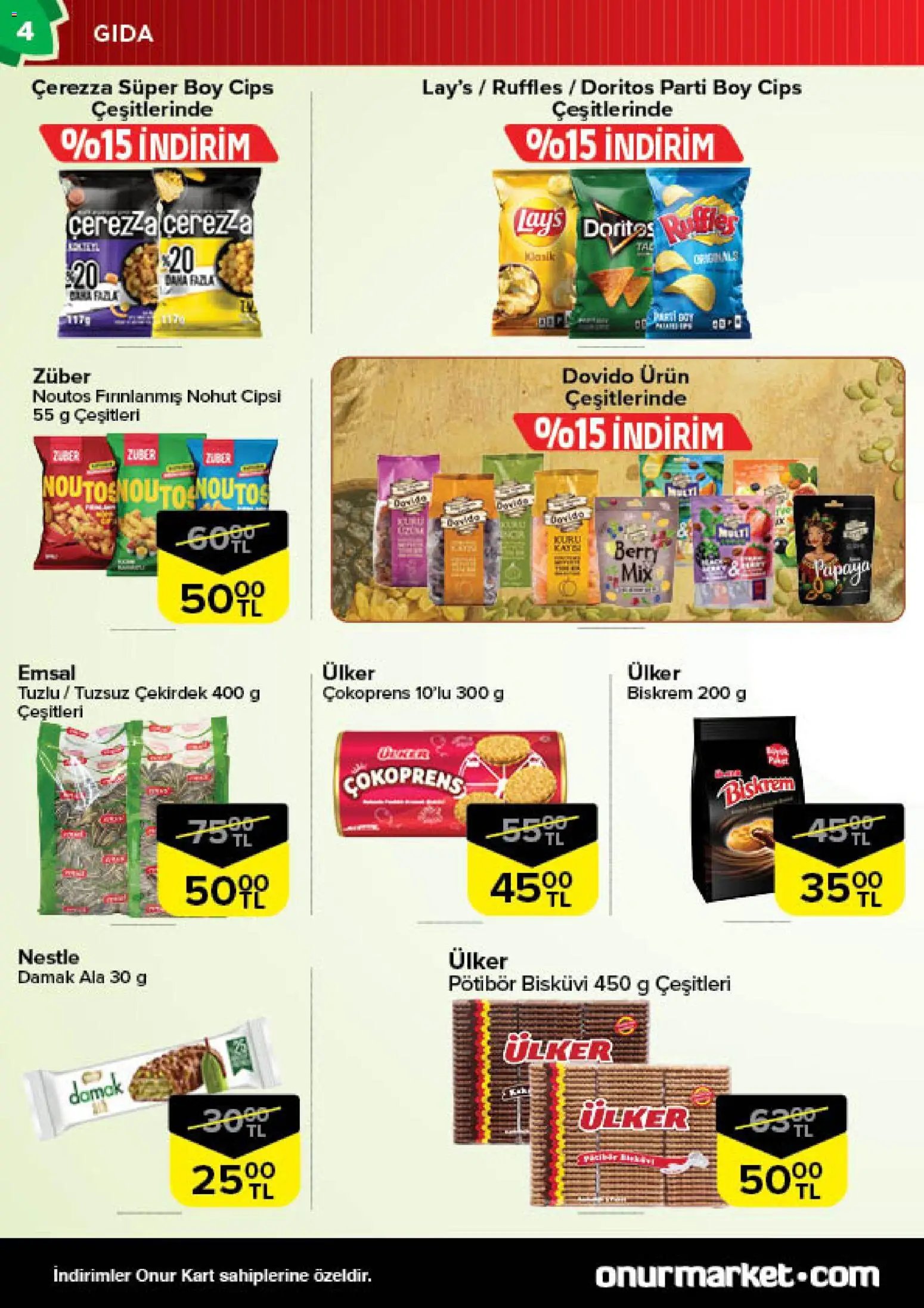 Onur Market Katalog - Bursa