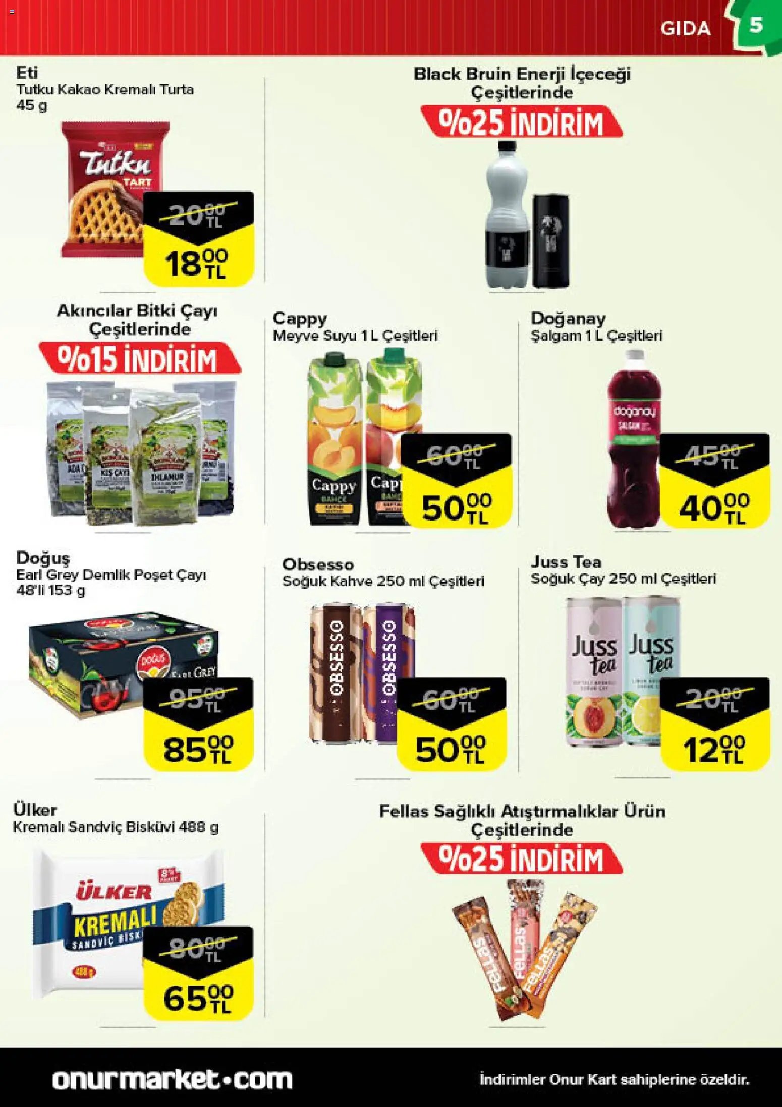 Onur Market Katalog - Bursa