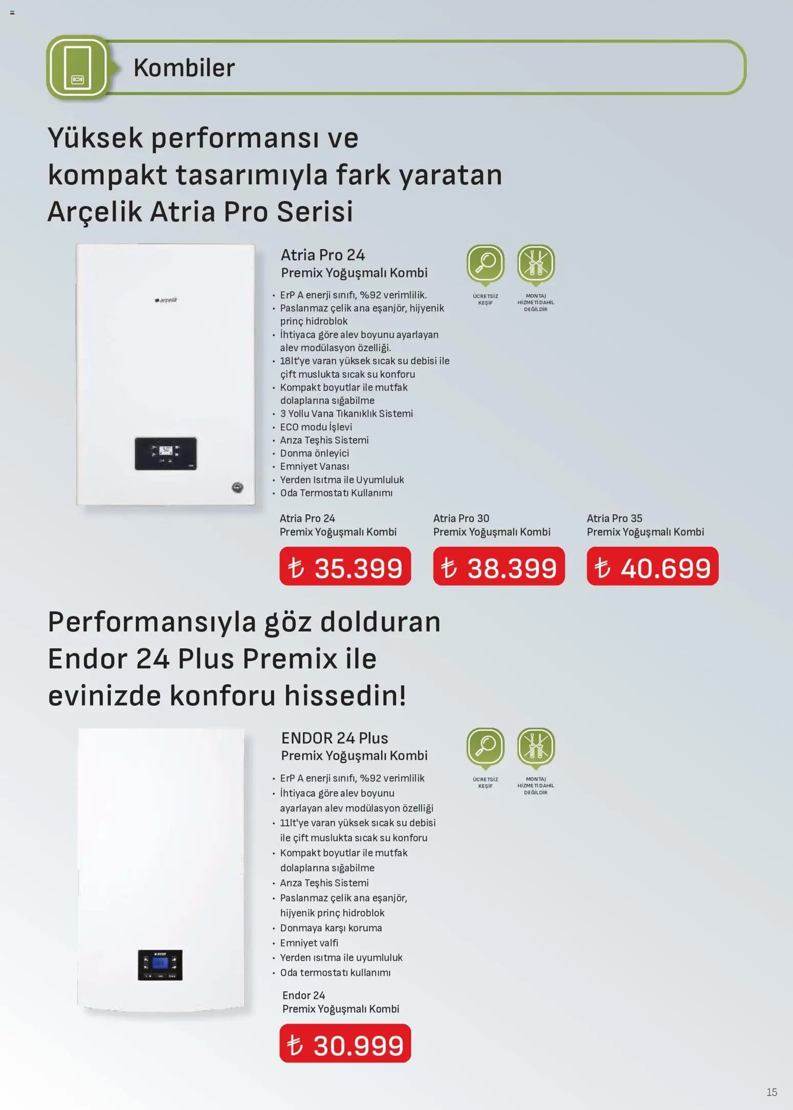 Arçelik - İklimlendirme Kataloğu