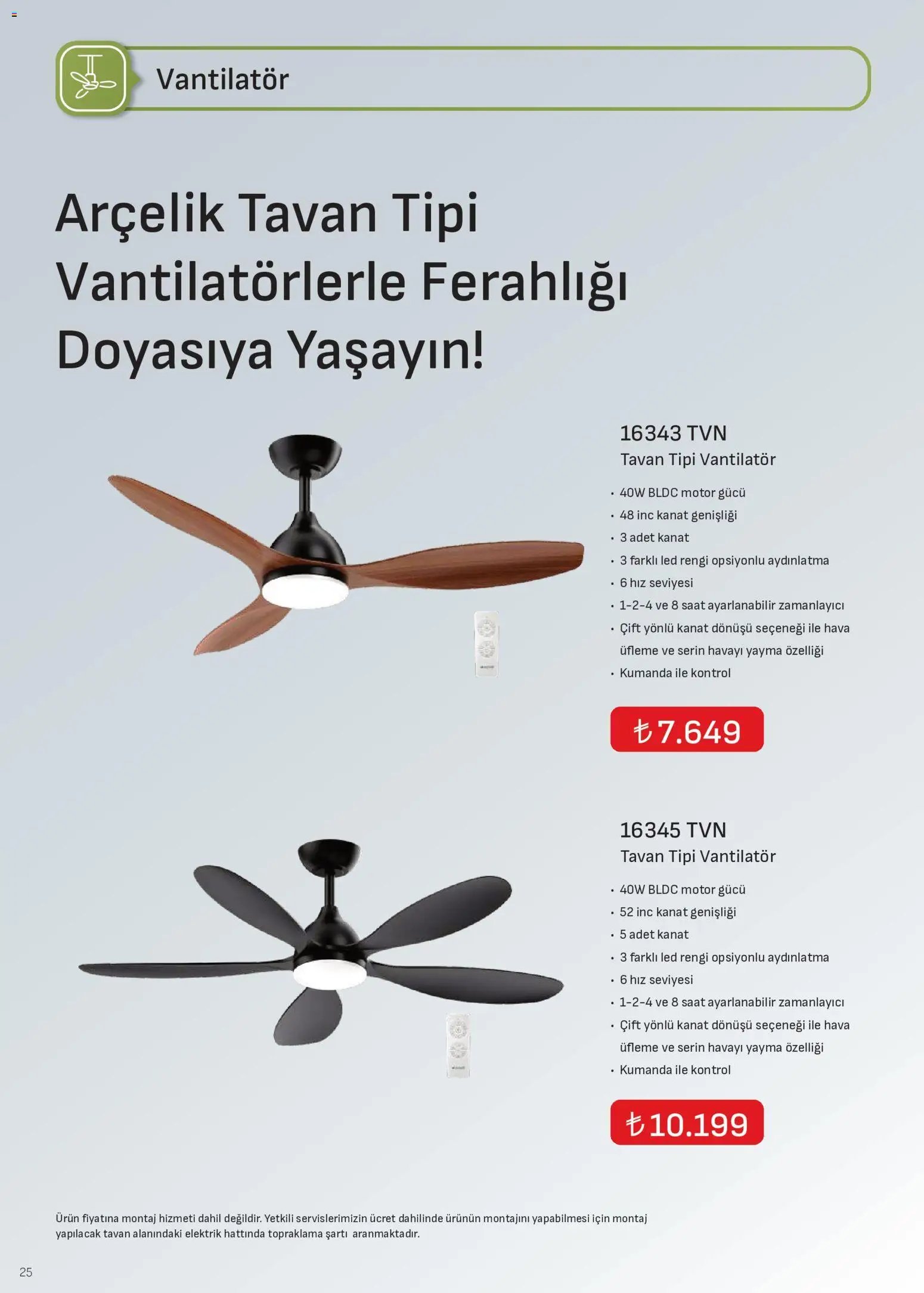 Arçelik - İklimlendirme Kataloğu