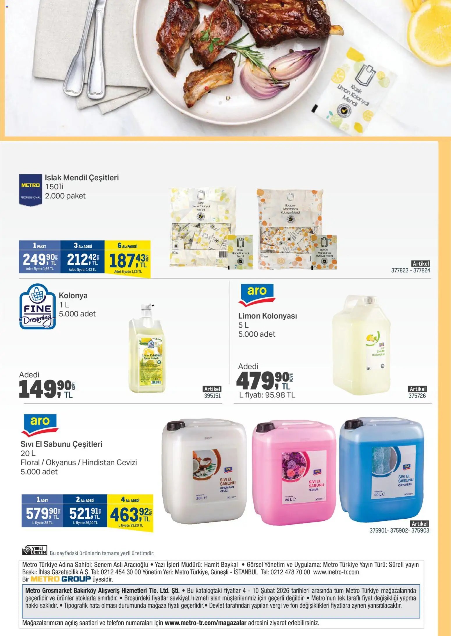 Metro - Et & Tavuk & Köfte Restoranları