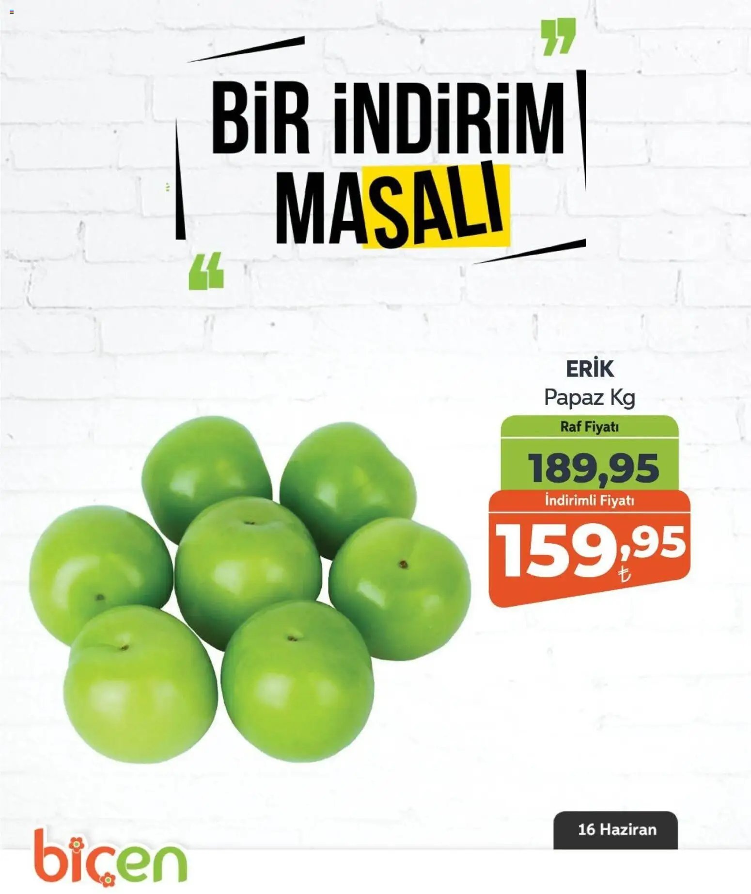 Biçen Market - Bir İndirim MaSalı - meyve