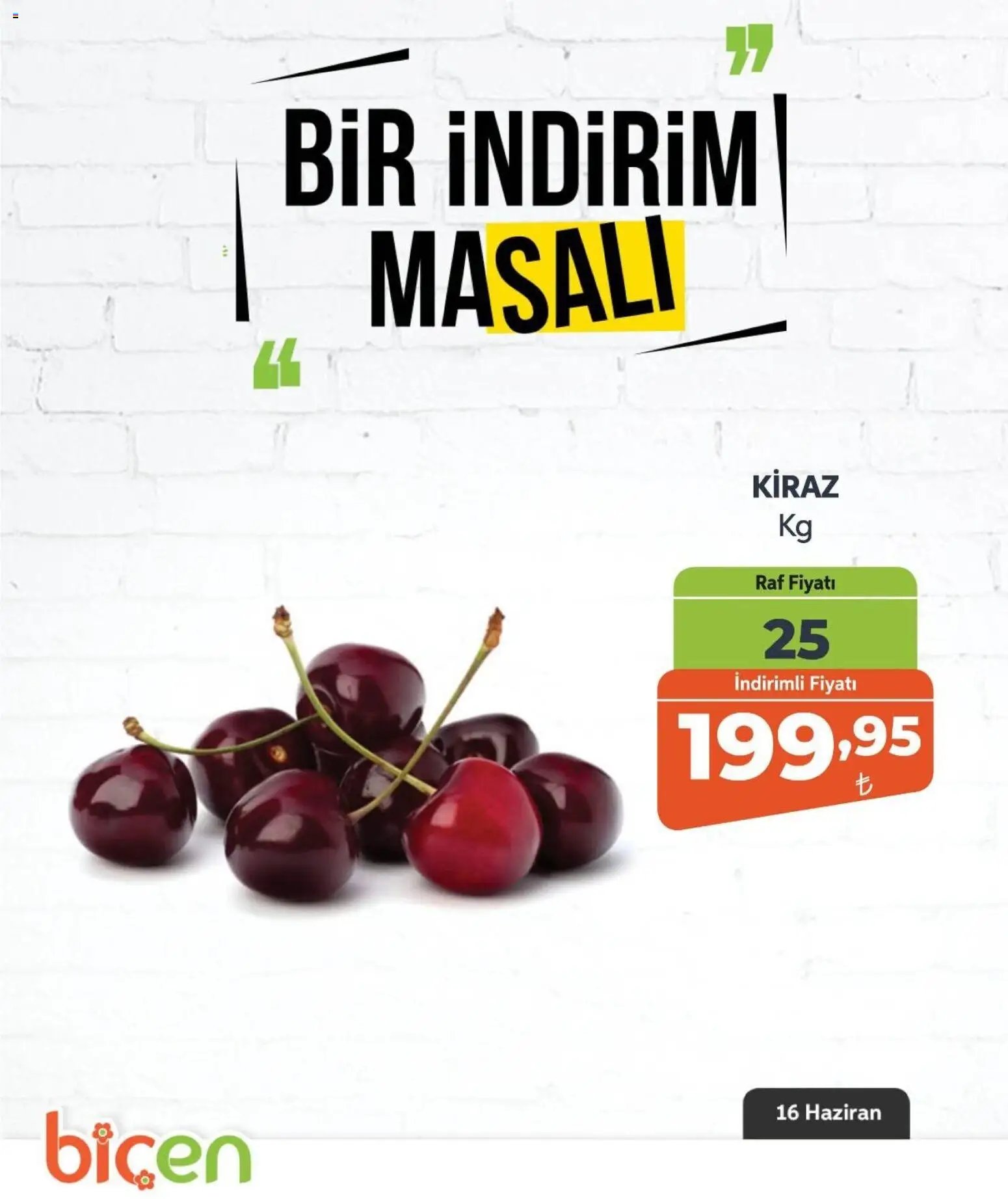 Biçen Market - Bir İndirim MaSalı - meyve