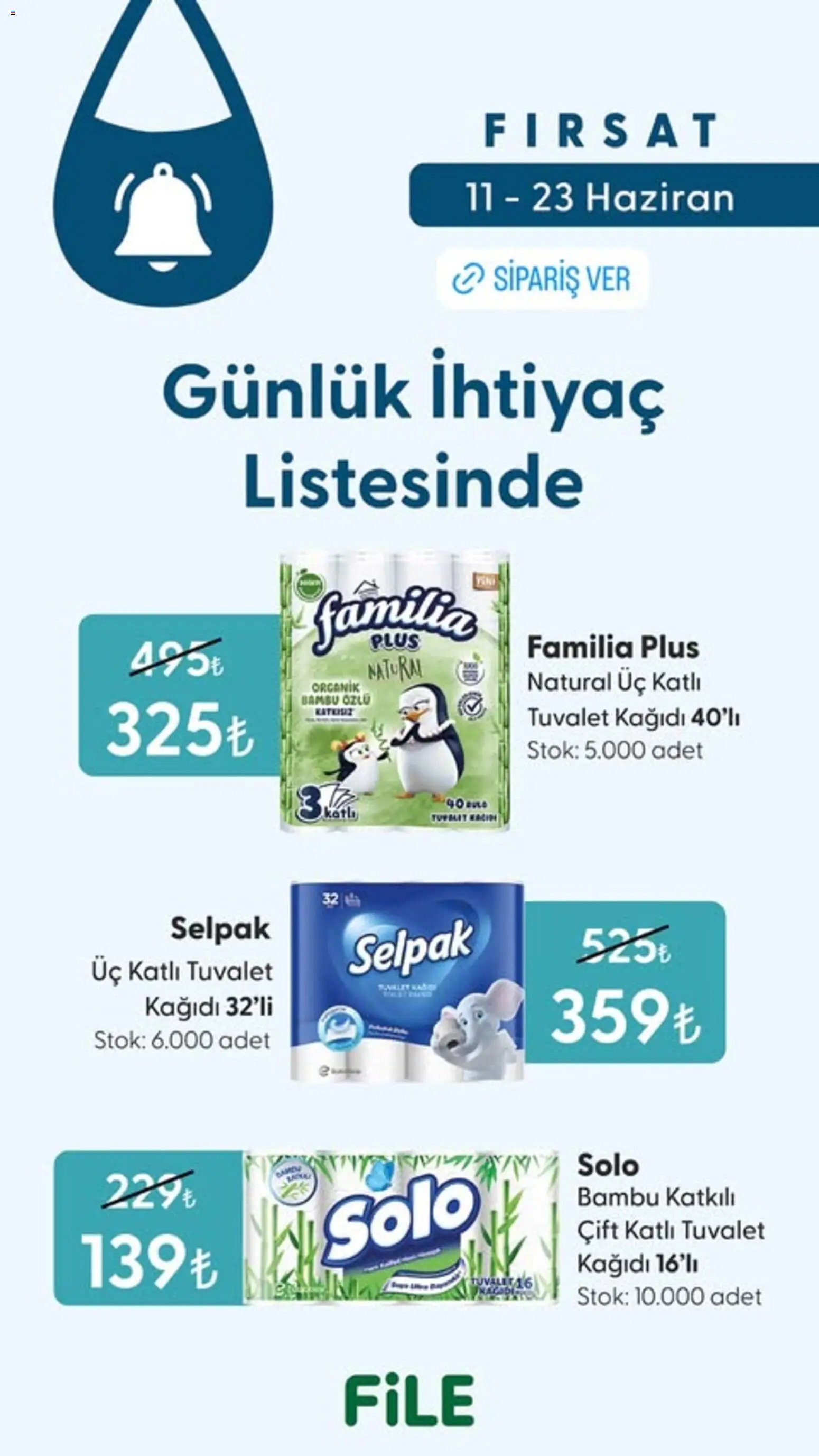 File Market İndirim