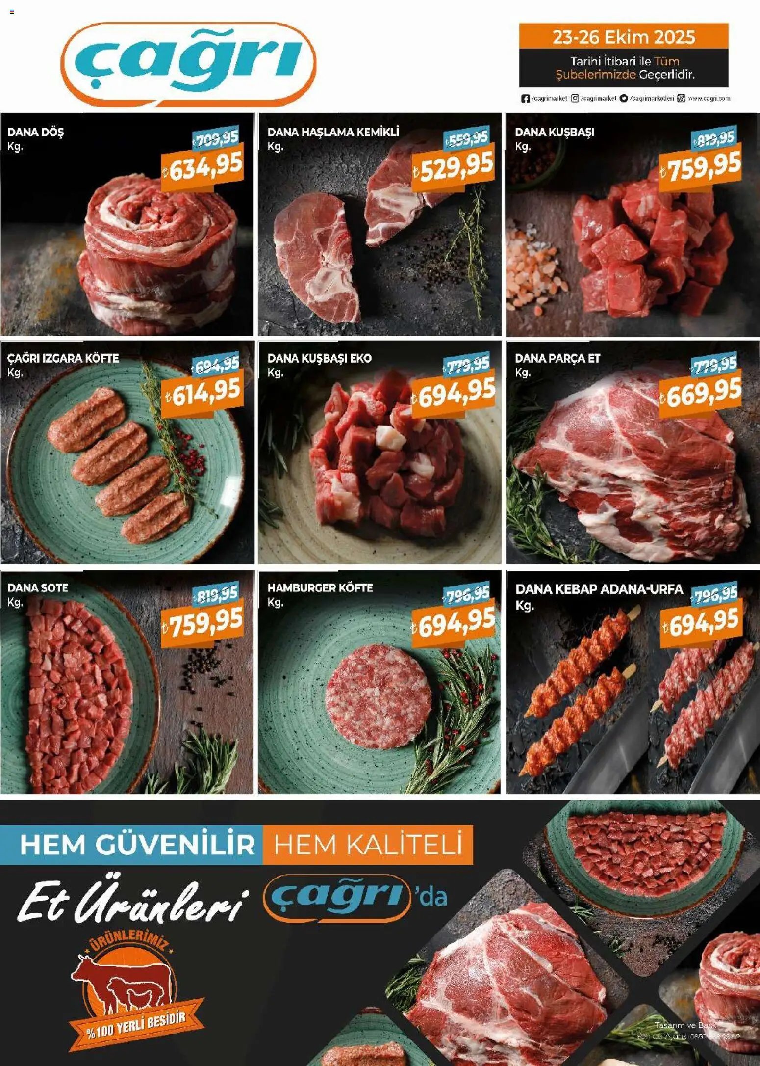 Çağrı Market - Kasap Katalog