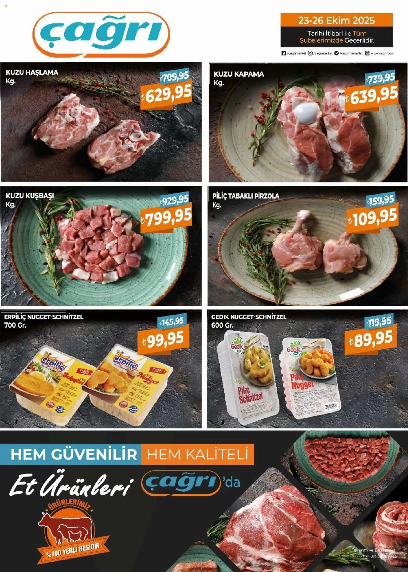 Çağrı Market - Kasap Katalog