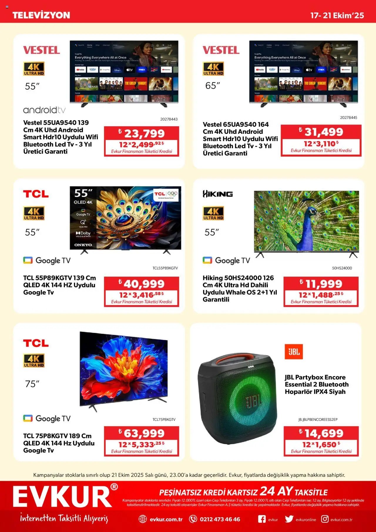 Evkur Muhteşem Fırsatlar