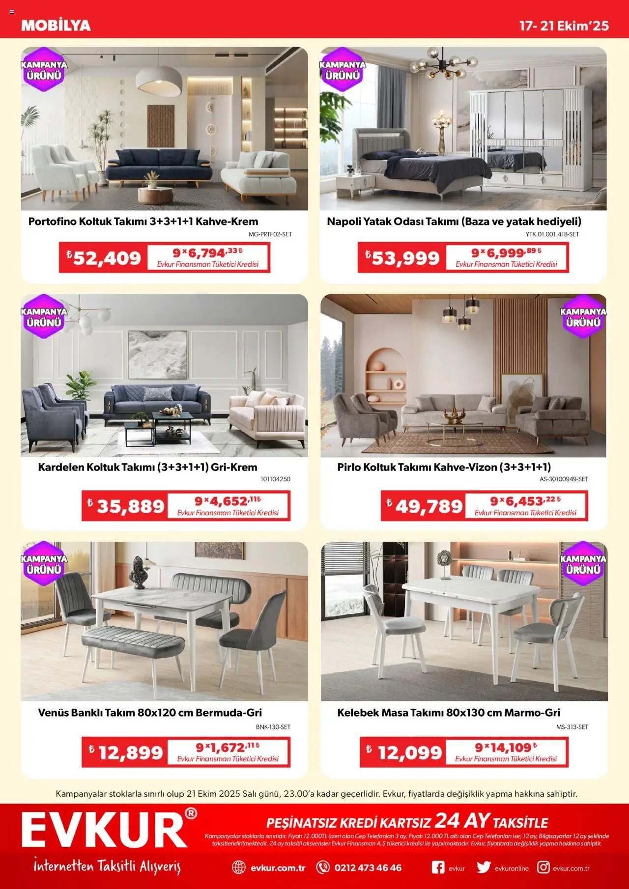 Evkur Muhteşem Fırsatlar