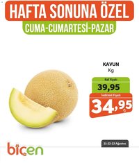 Biçen Market - Hafta Sonuna Özel - Meyve İndirimi