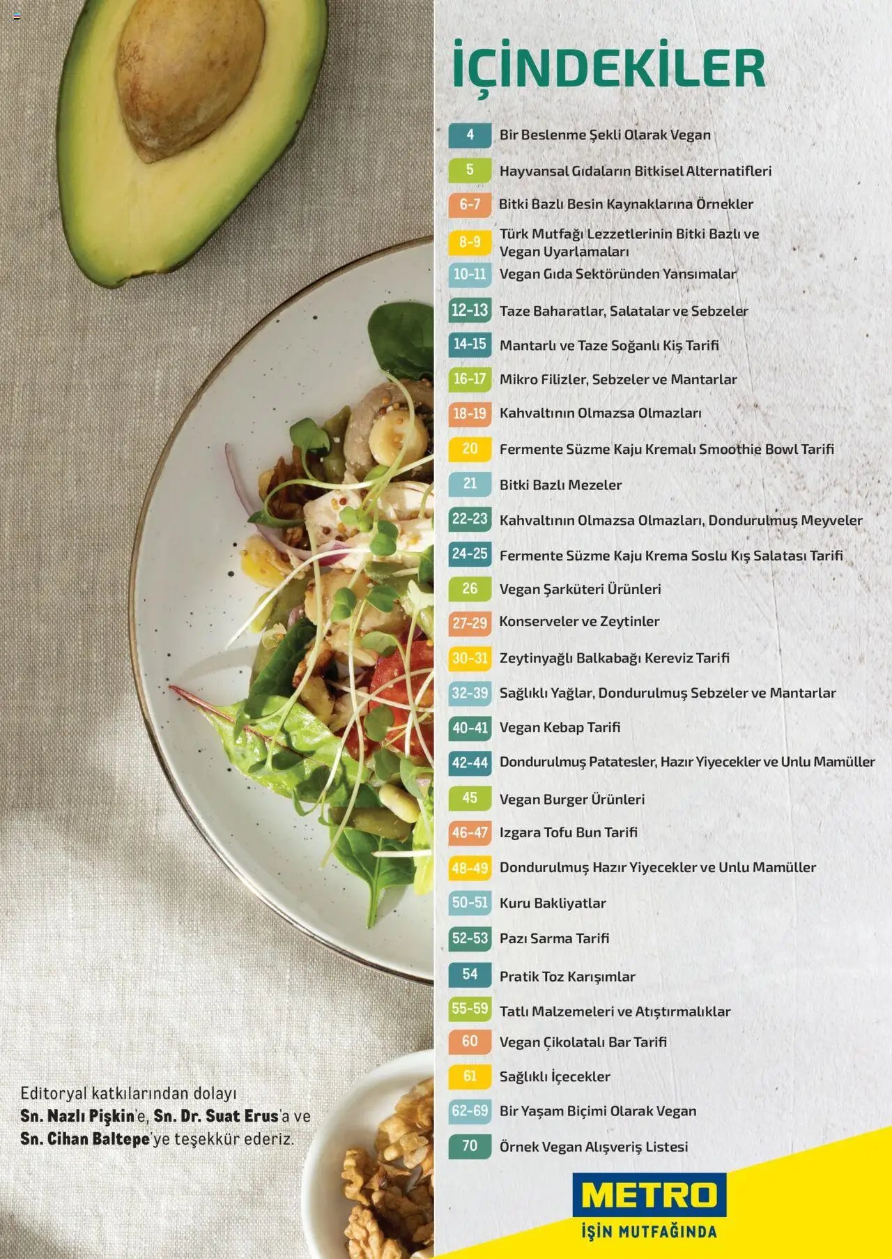 Metro Bitki Bazlı ve Vegan