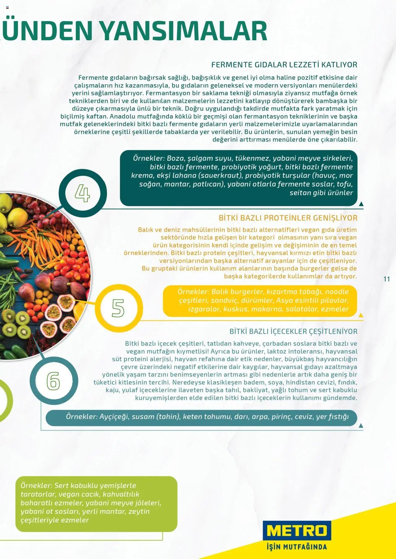 Metro Bitki Bazlı ve Vegan