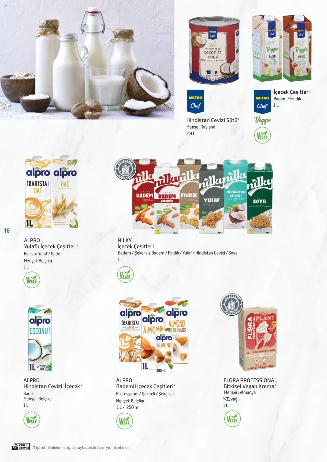 Metro Bitki Bazlı ve Vegan