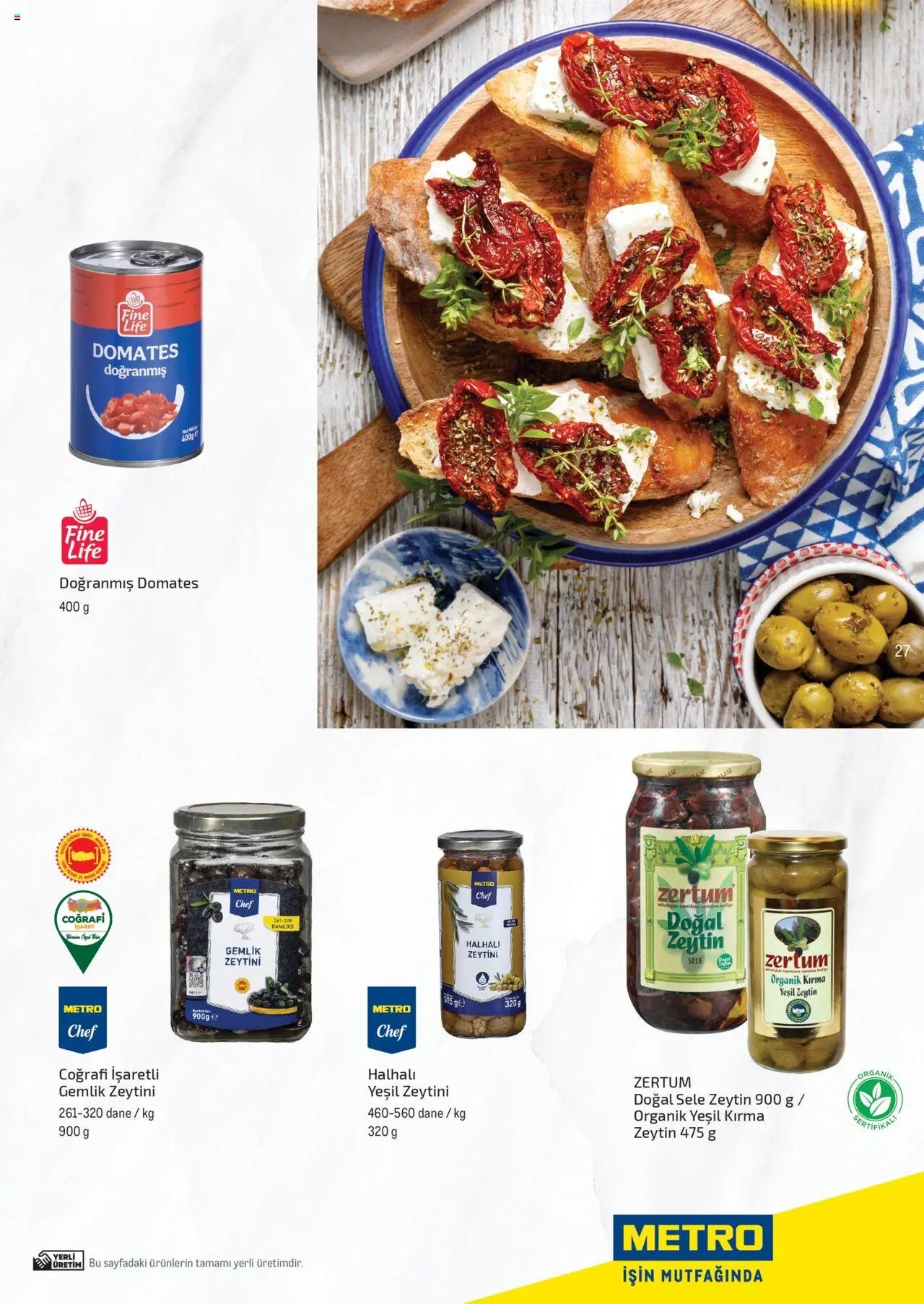 Metro Bitki Bazlı ve Vegan