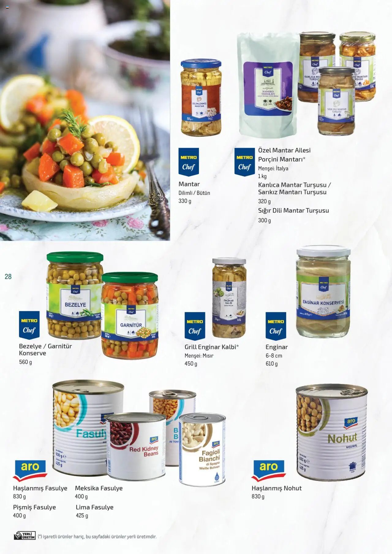 Metro Bitki Bazlı ve Vegan