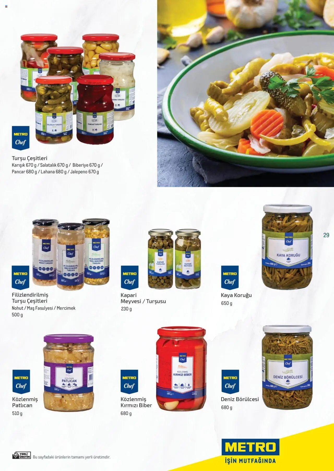 Metro Bitki Bazlı ve Vegan