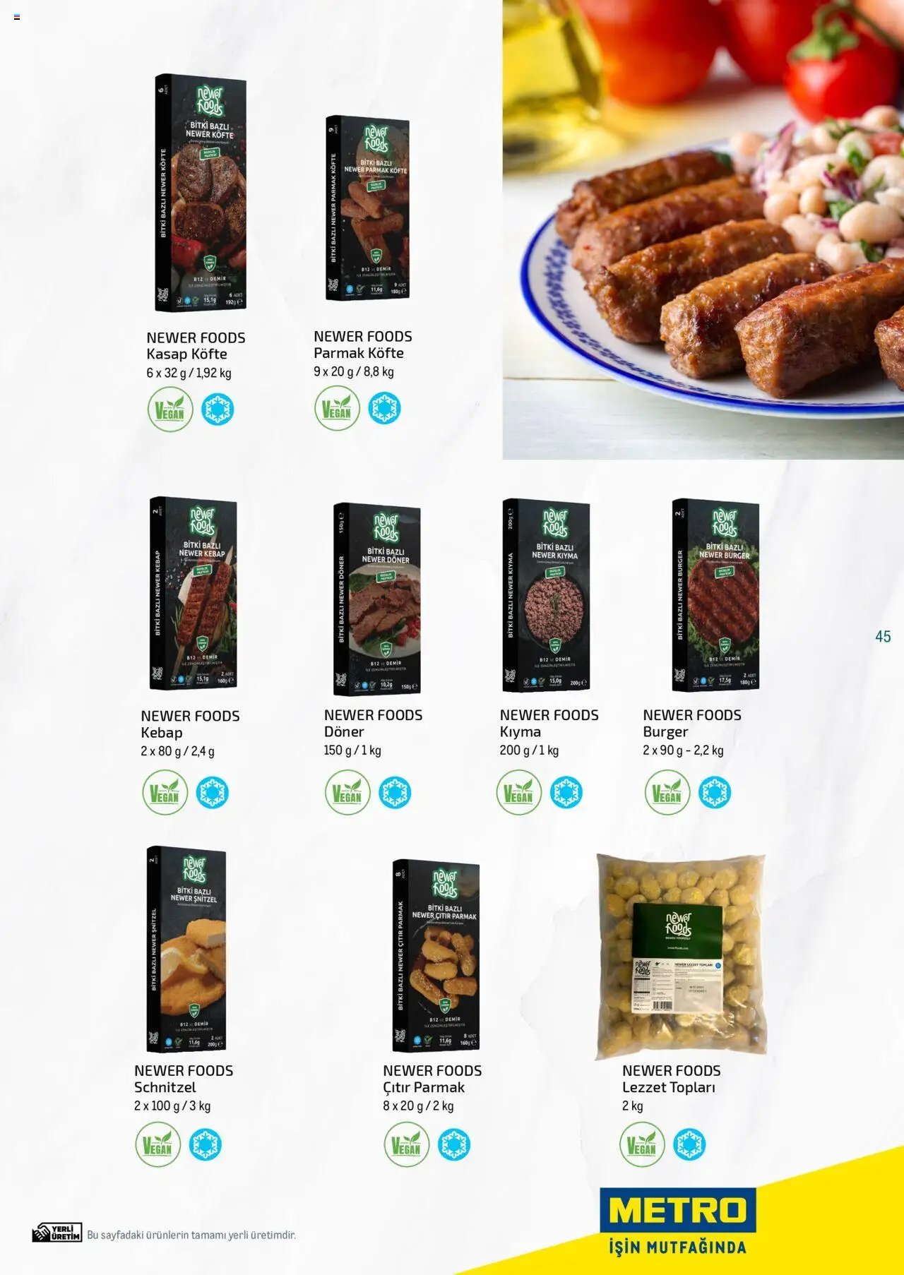 Metro Bitki Bazlı ve Vegan