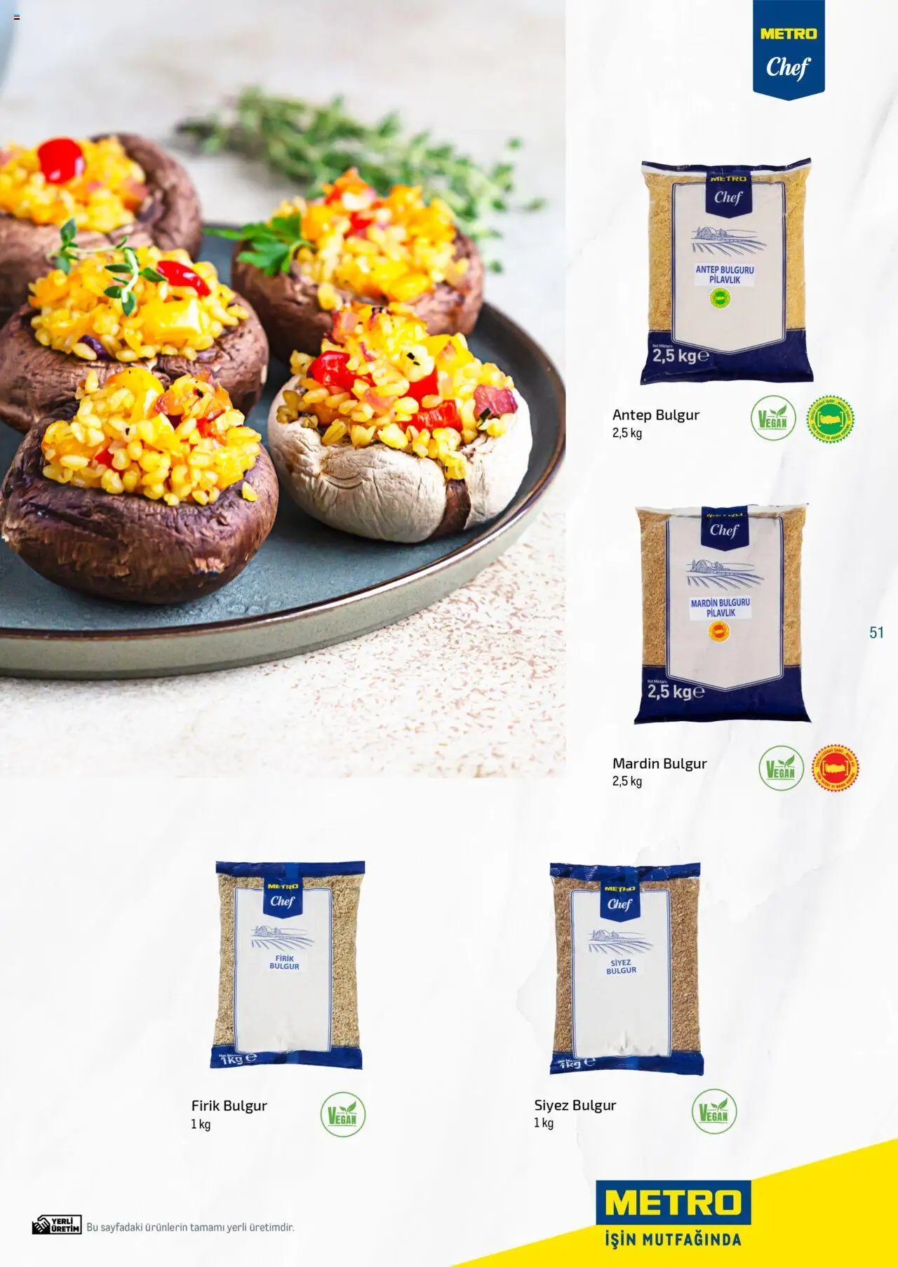 Metro Bitki Bazlı ve Vegan