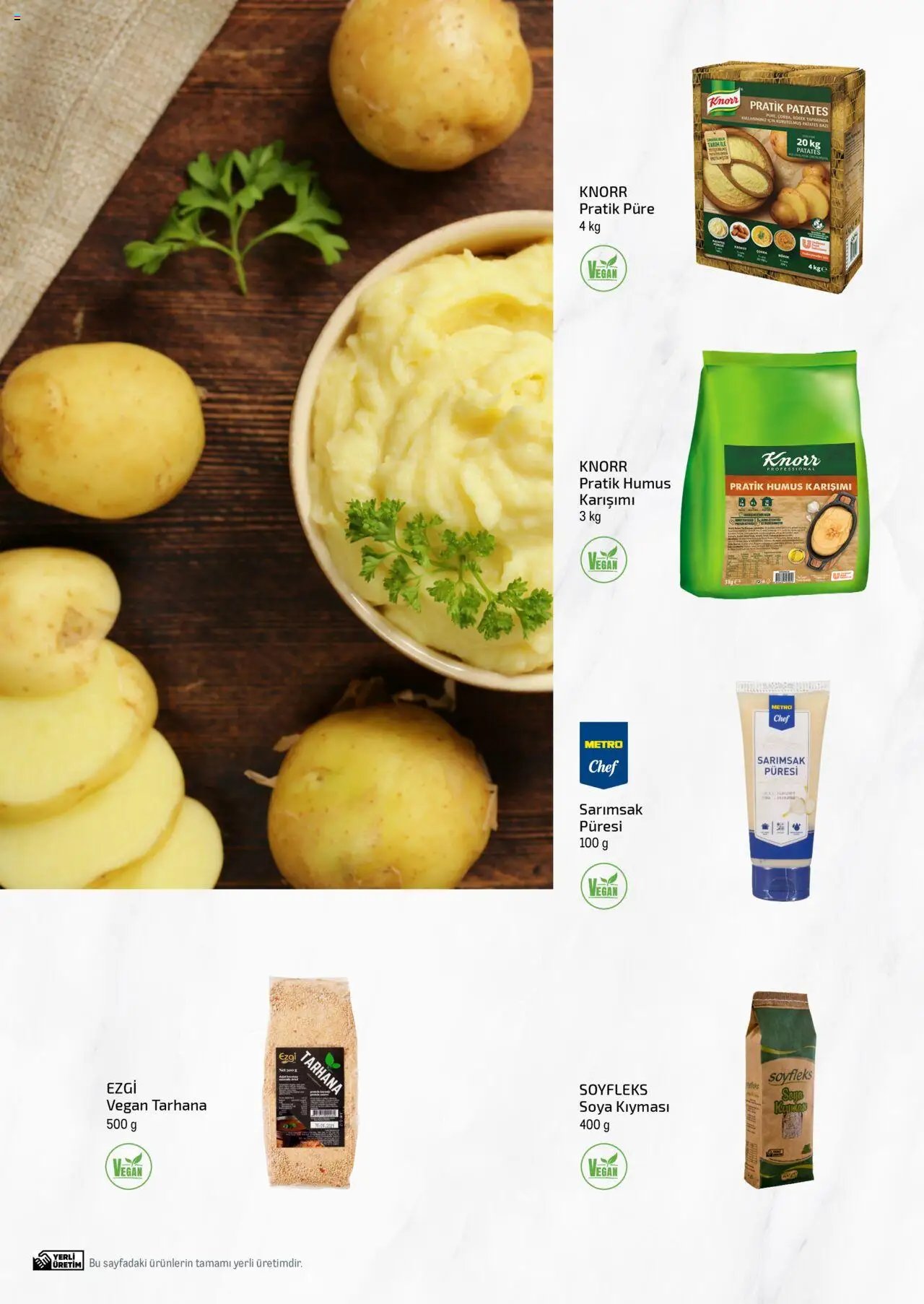 Metro Bitki Bazlı ve Vegan