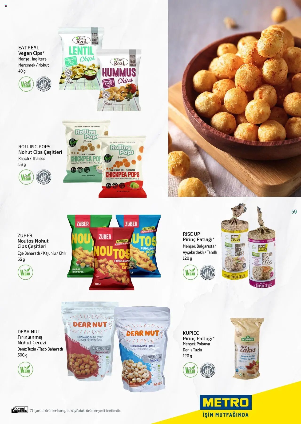 Metro Bitki Bazlı ve Vegan