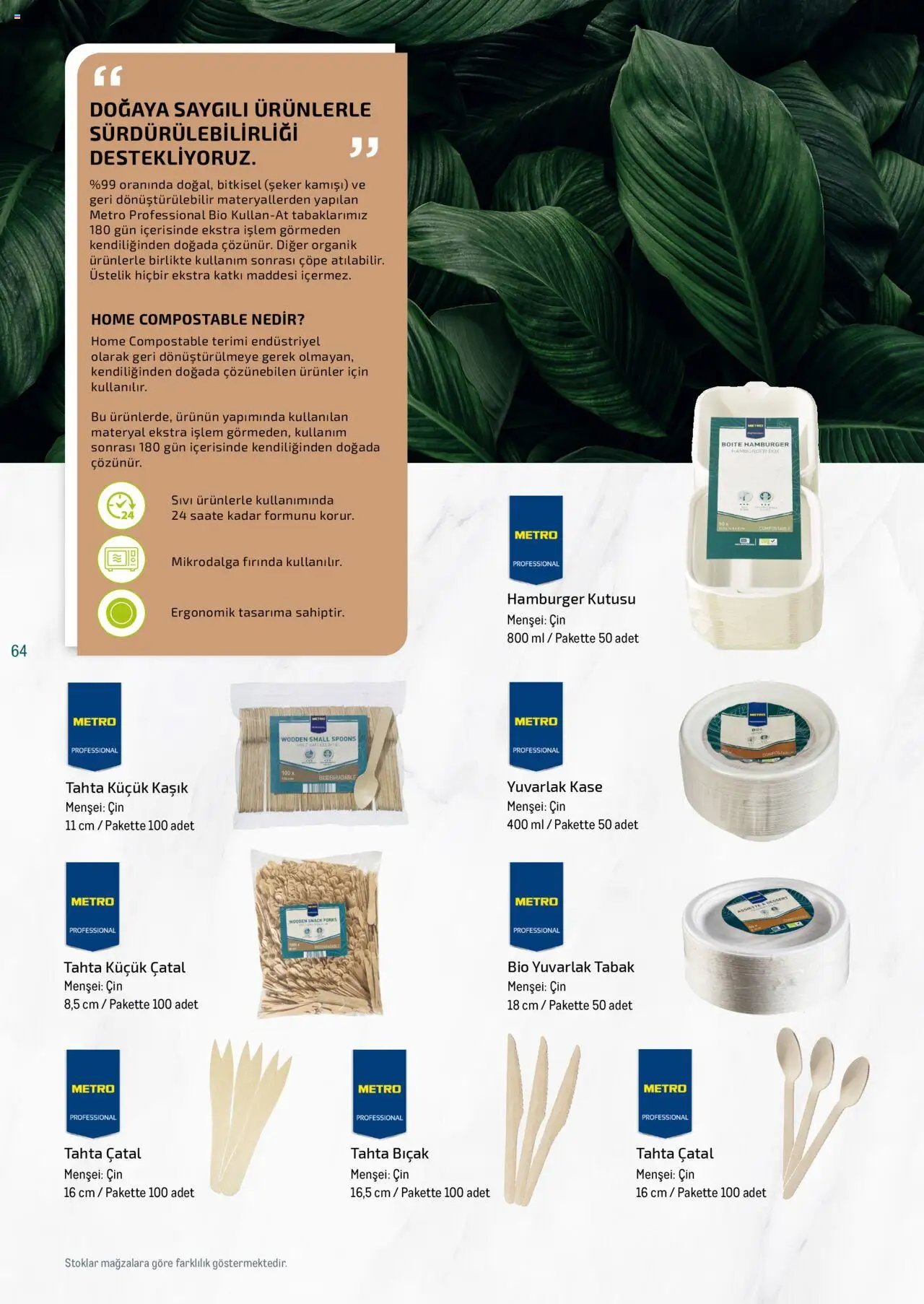 Metro Bitki Bazlı ve Vegan