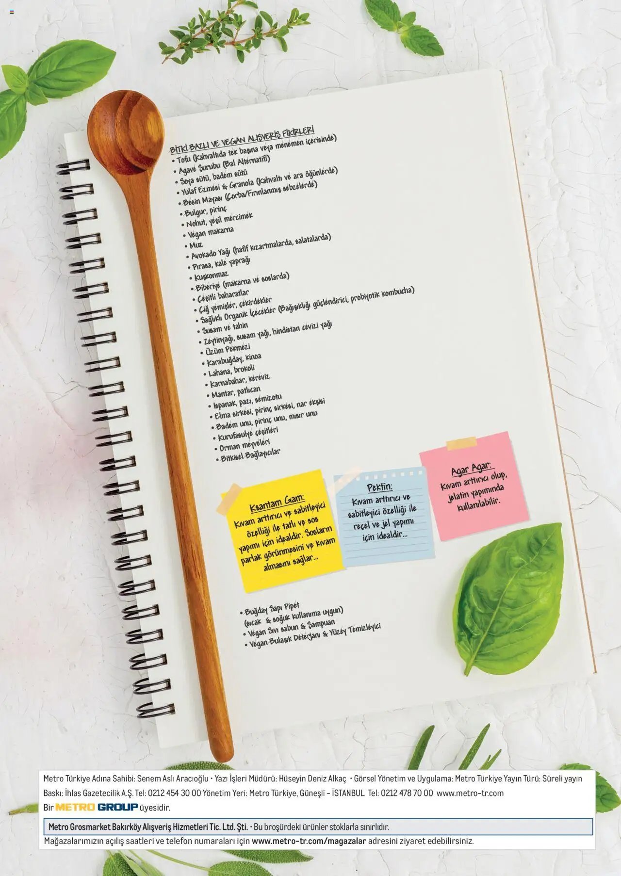 Metro Bitki Bazlı ve Vegan