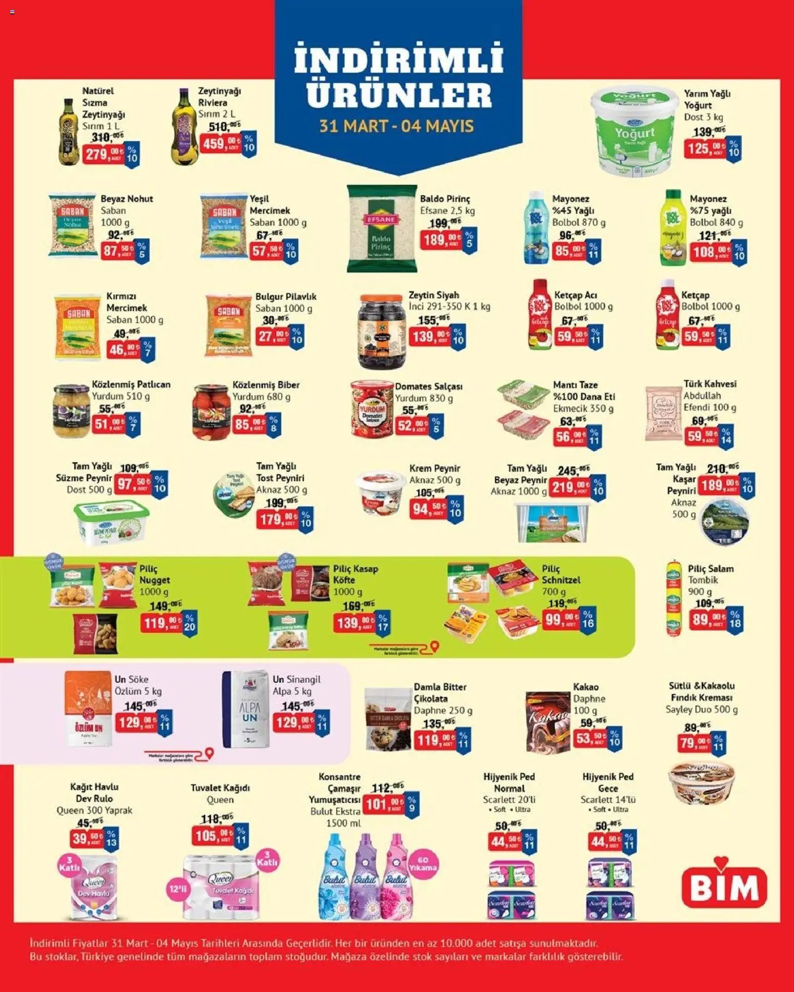 BİM - İndirimli Ürünler