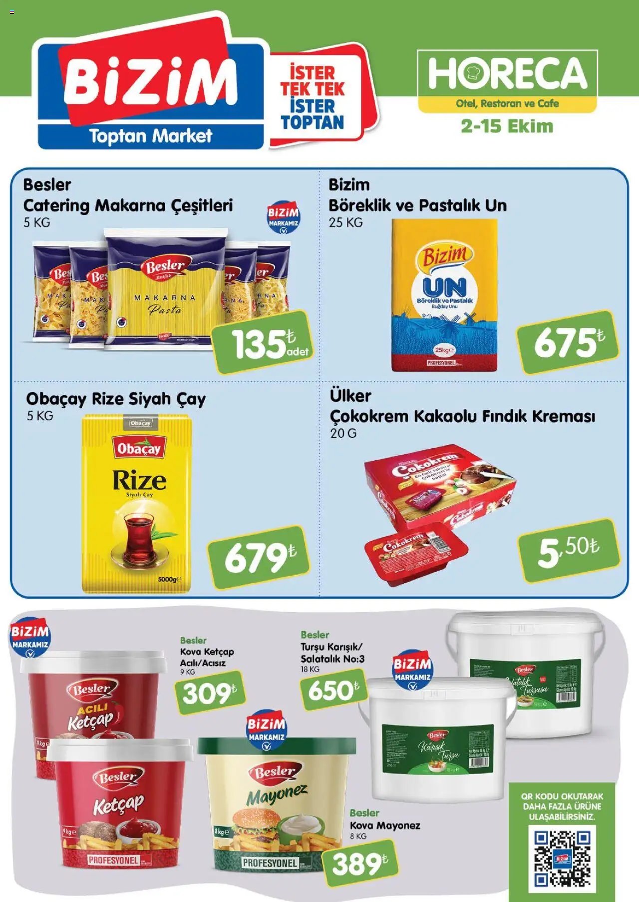 Bizim Toptan - Horeca kataloğu