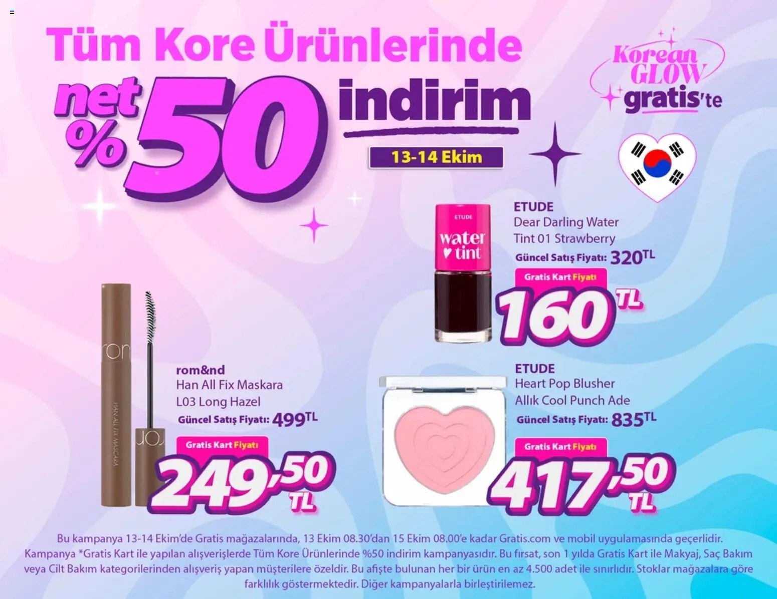Gratis - Kore Ürünlerinde İndirim
