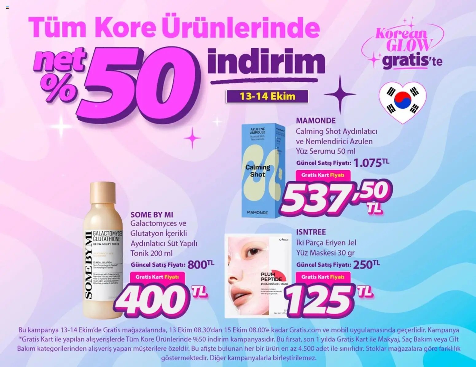Gratis - Kore Ürünlerinde İndirim