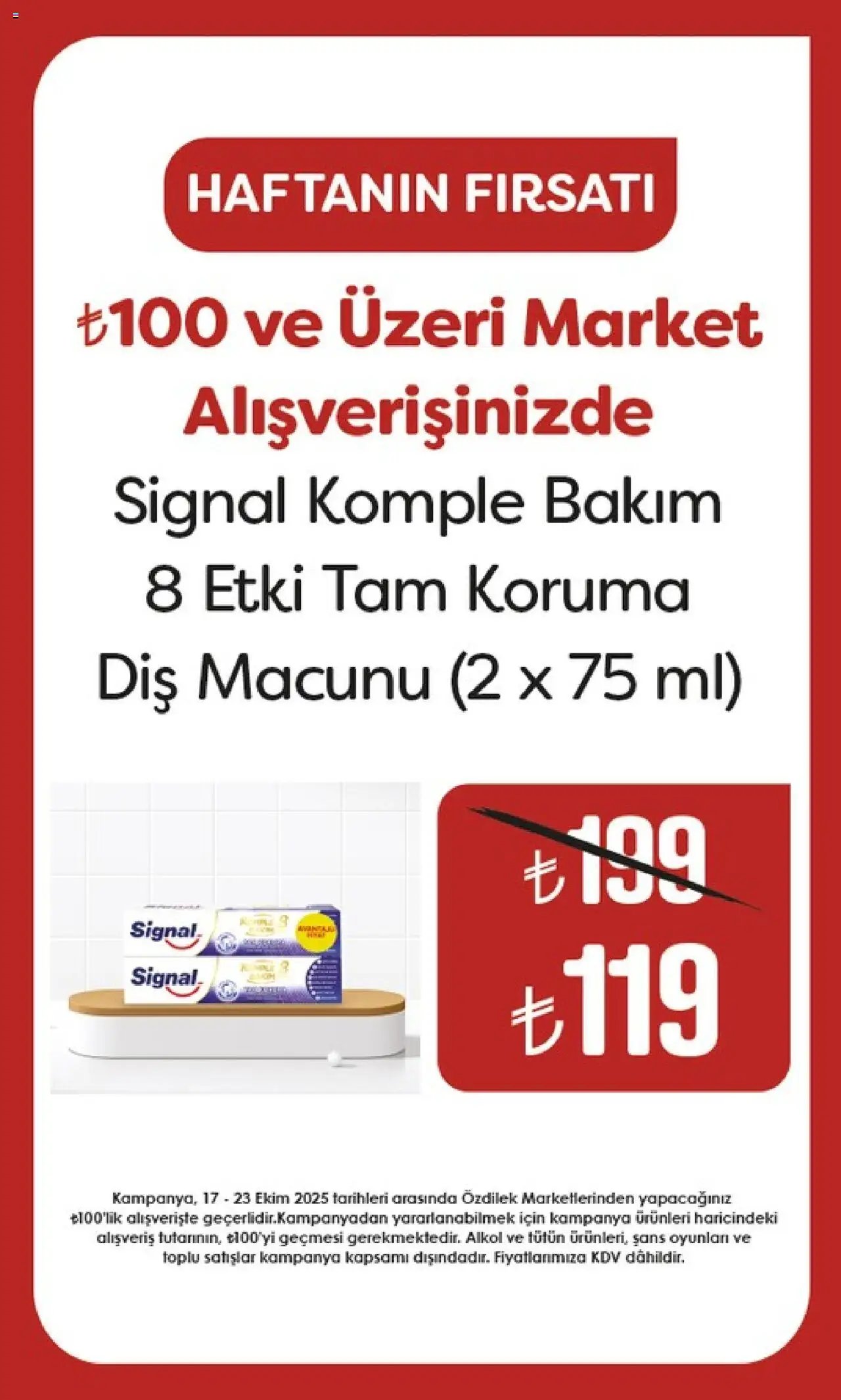 Özdilek Haftanın Fırsatı