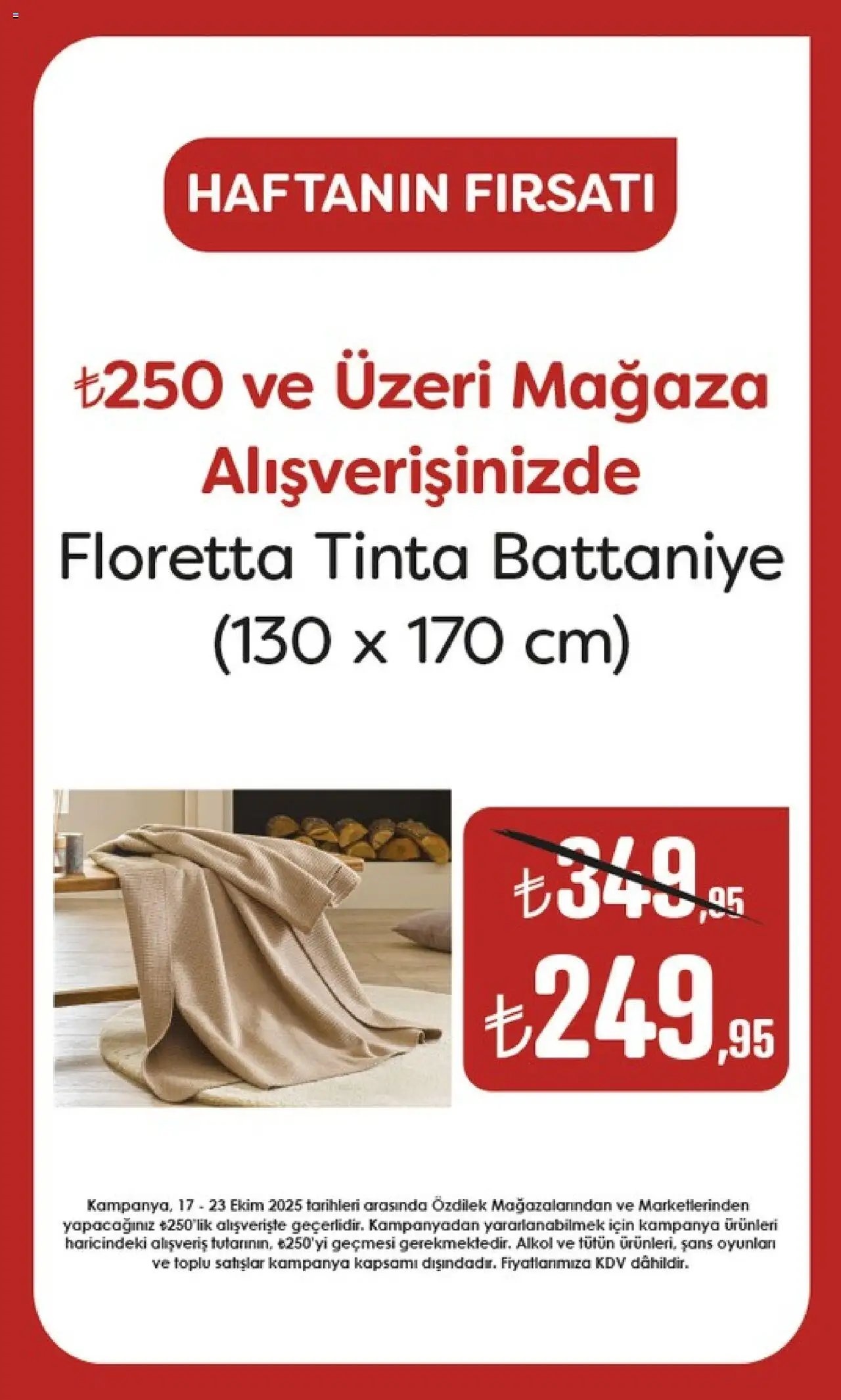 Özdilek Haftanın Fırsatı