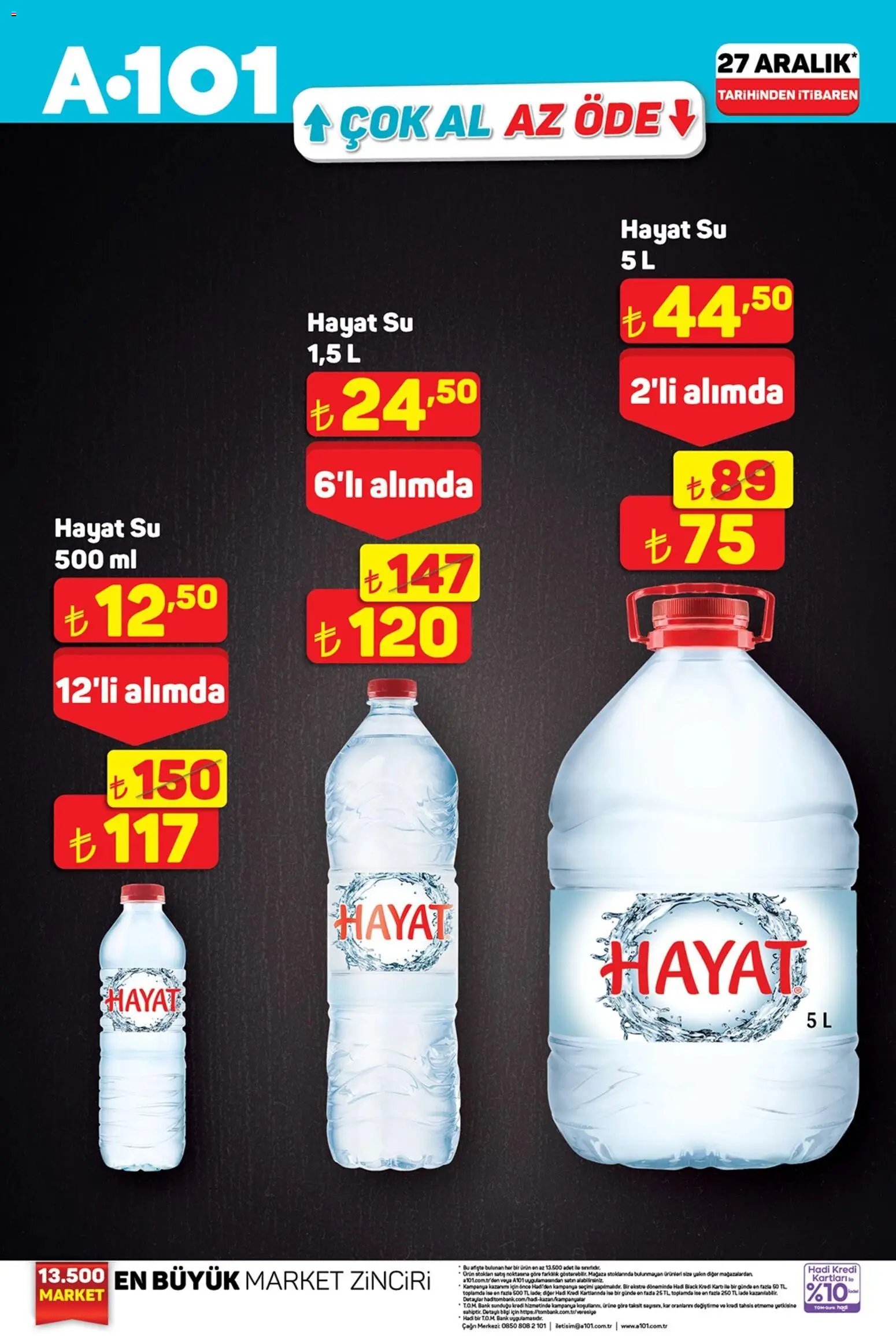 A101 Çok al az öde