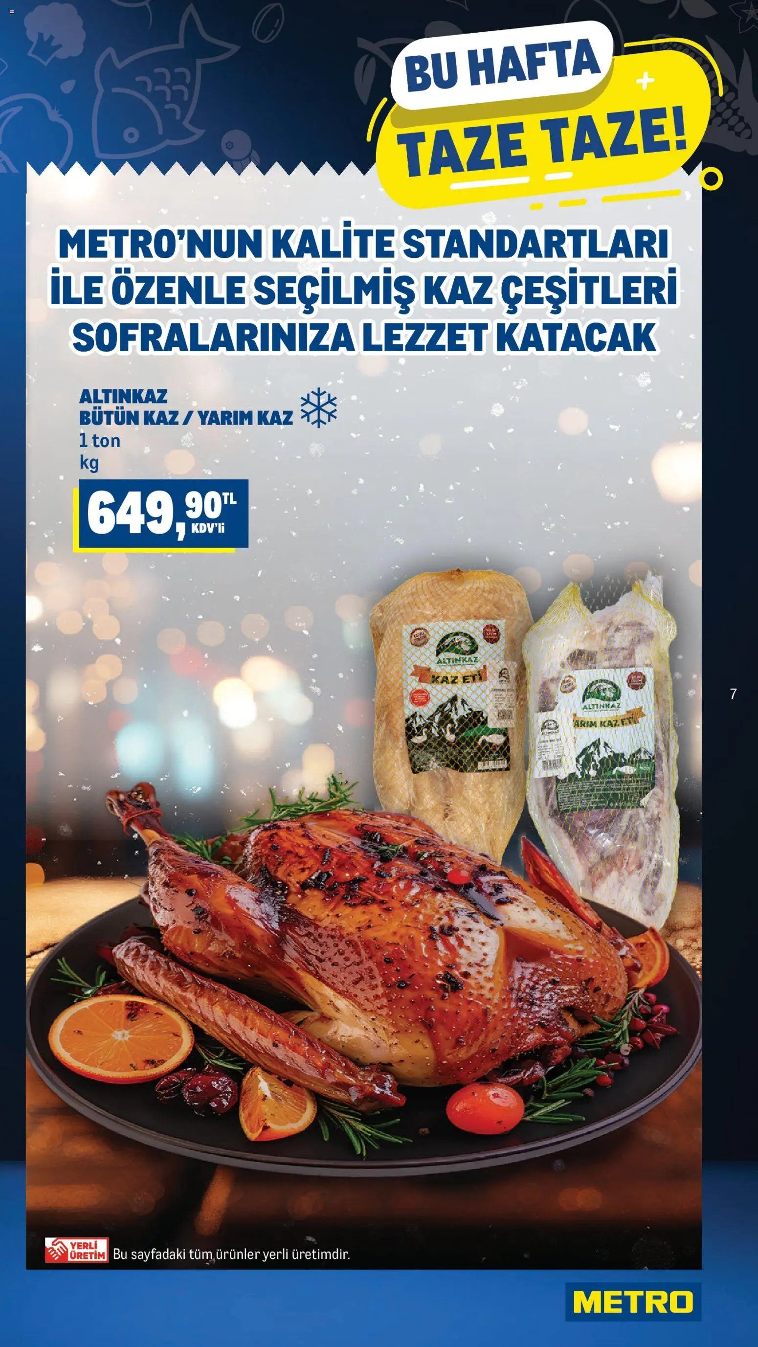 Metro - Taze Ürünler