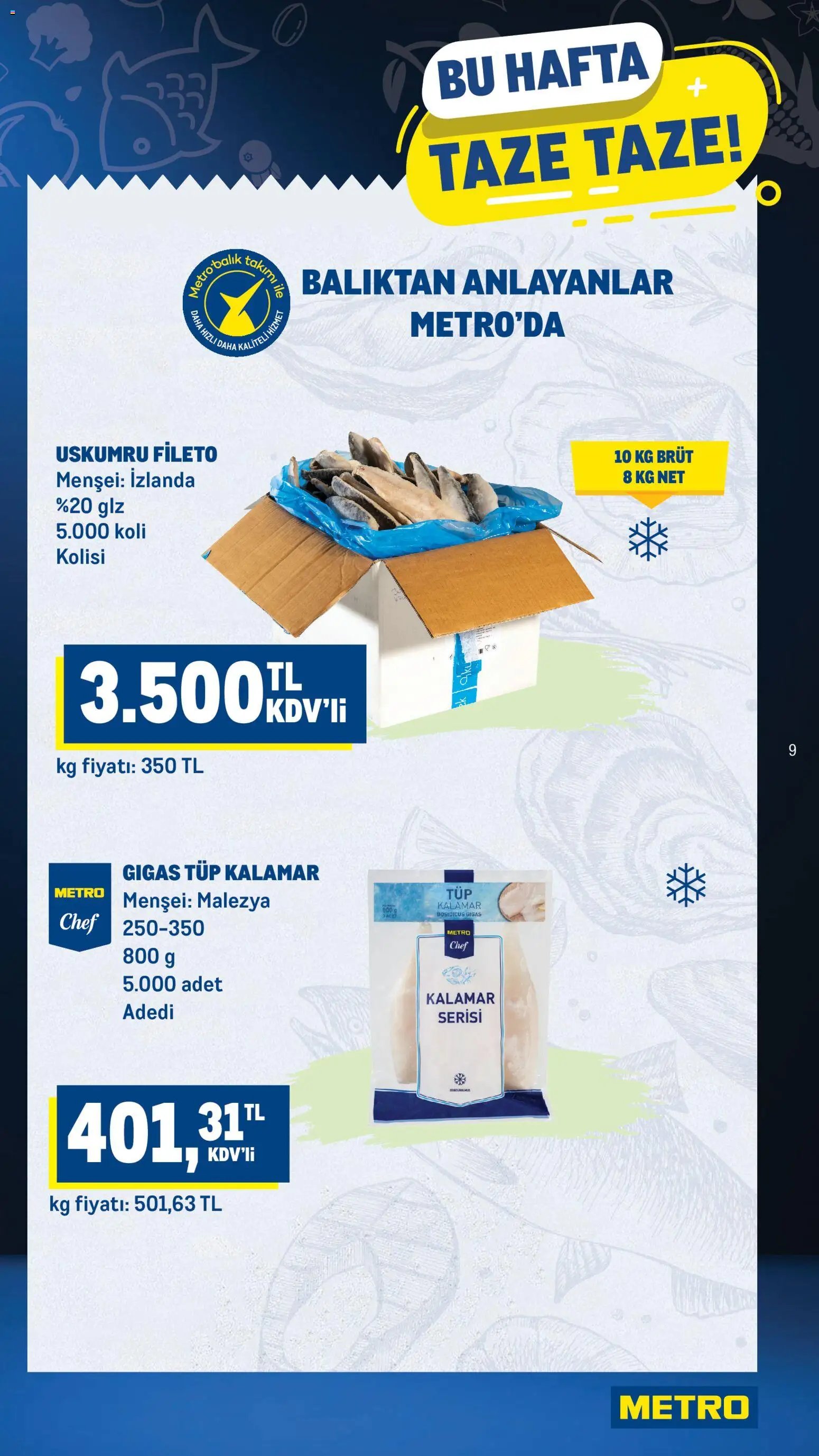 Metro - Taze Ürünler