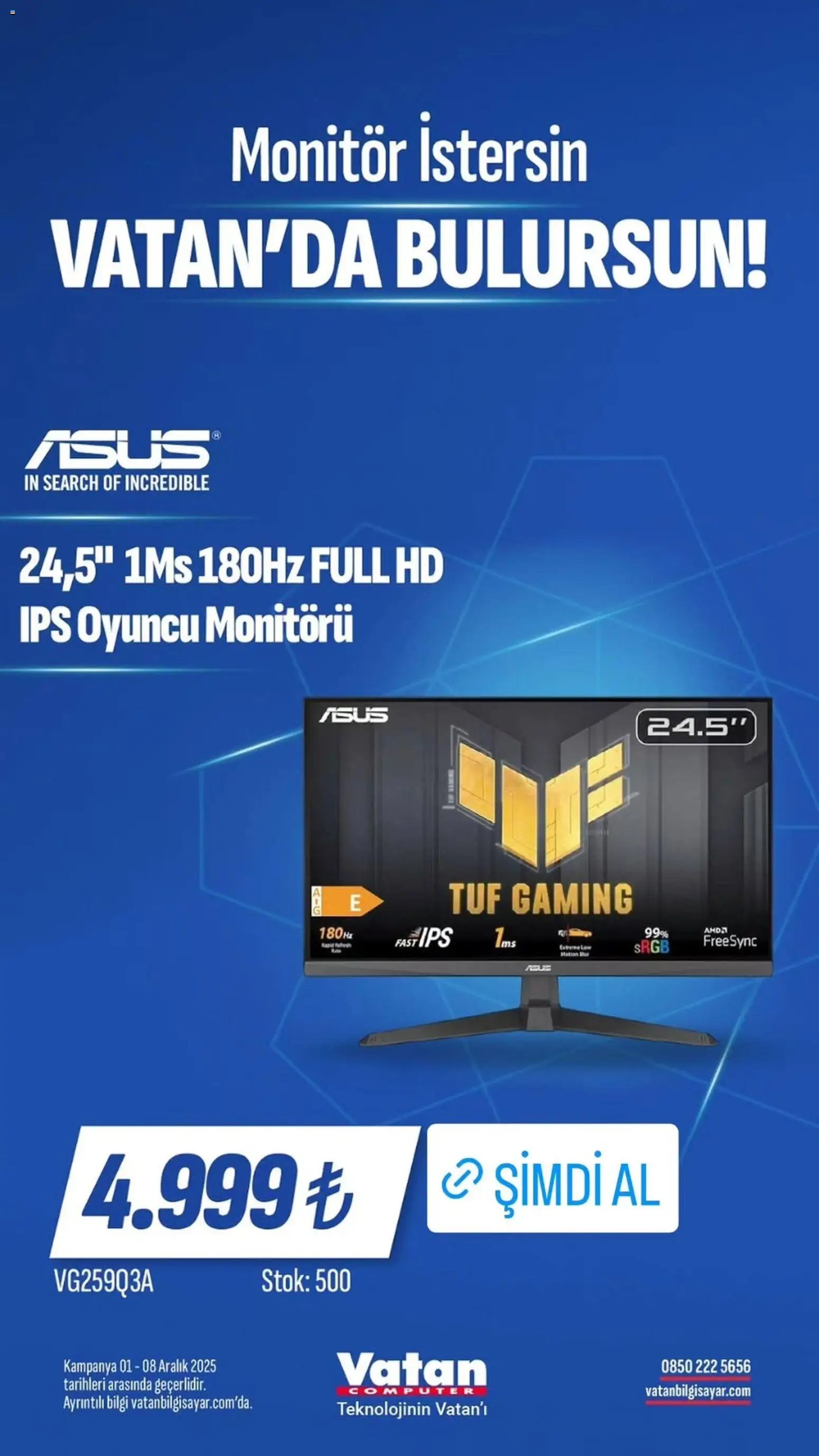Vatan Bilgisayar İndirim