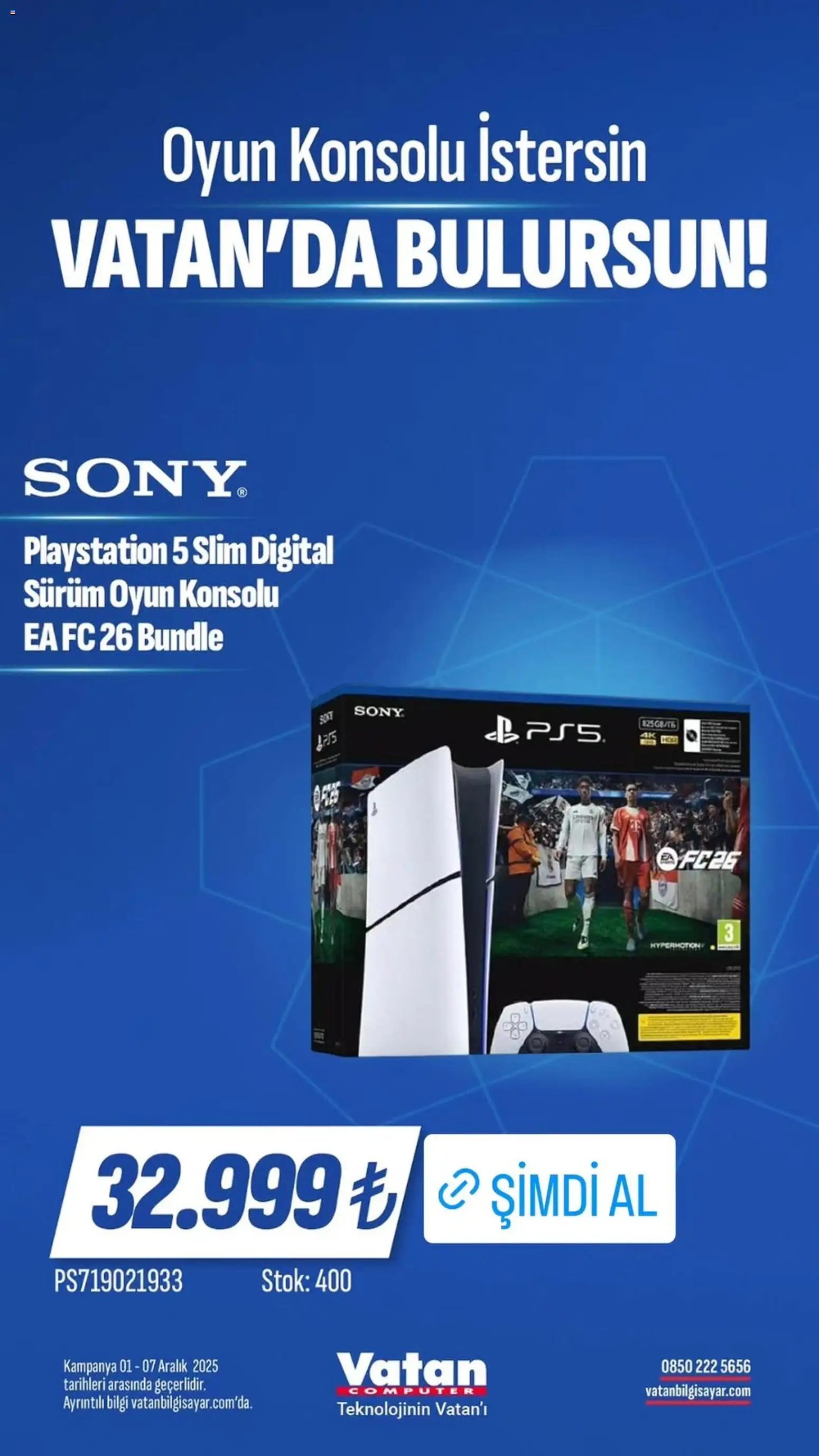 Vatan Bilgisayar İndirim