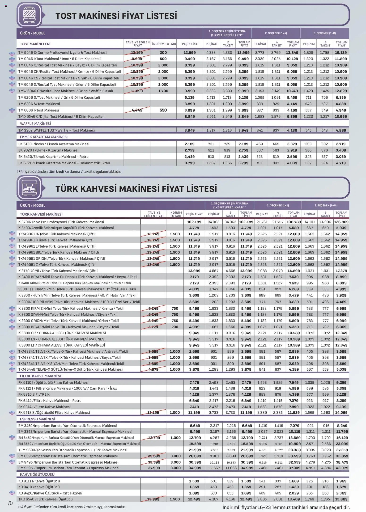 Arçelik Katalog