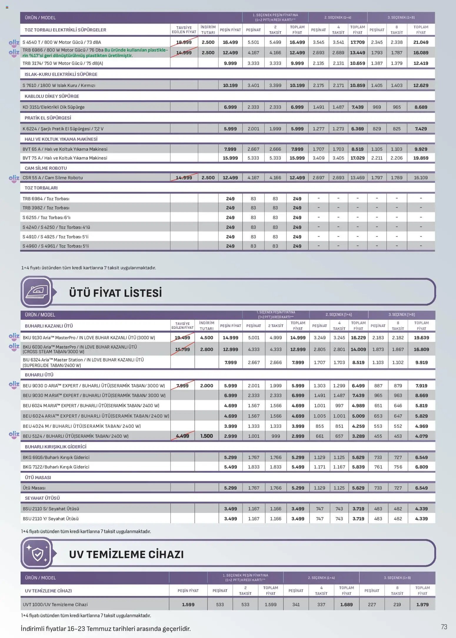 Arçelik Katalog