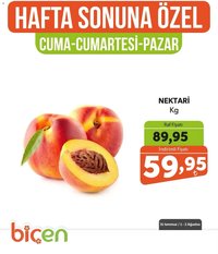 Biçen Market - Hafta Sonuna Özel - Meyve İndirimi