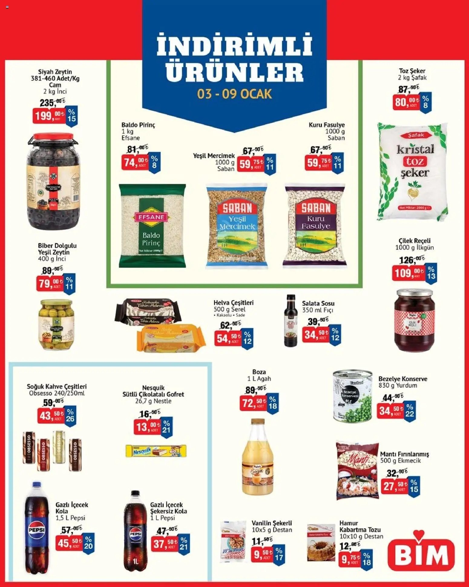 BİM İndirimli Ürünler