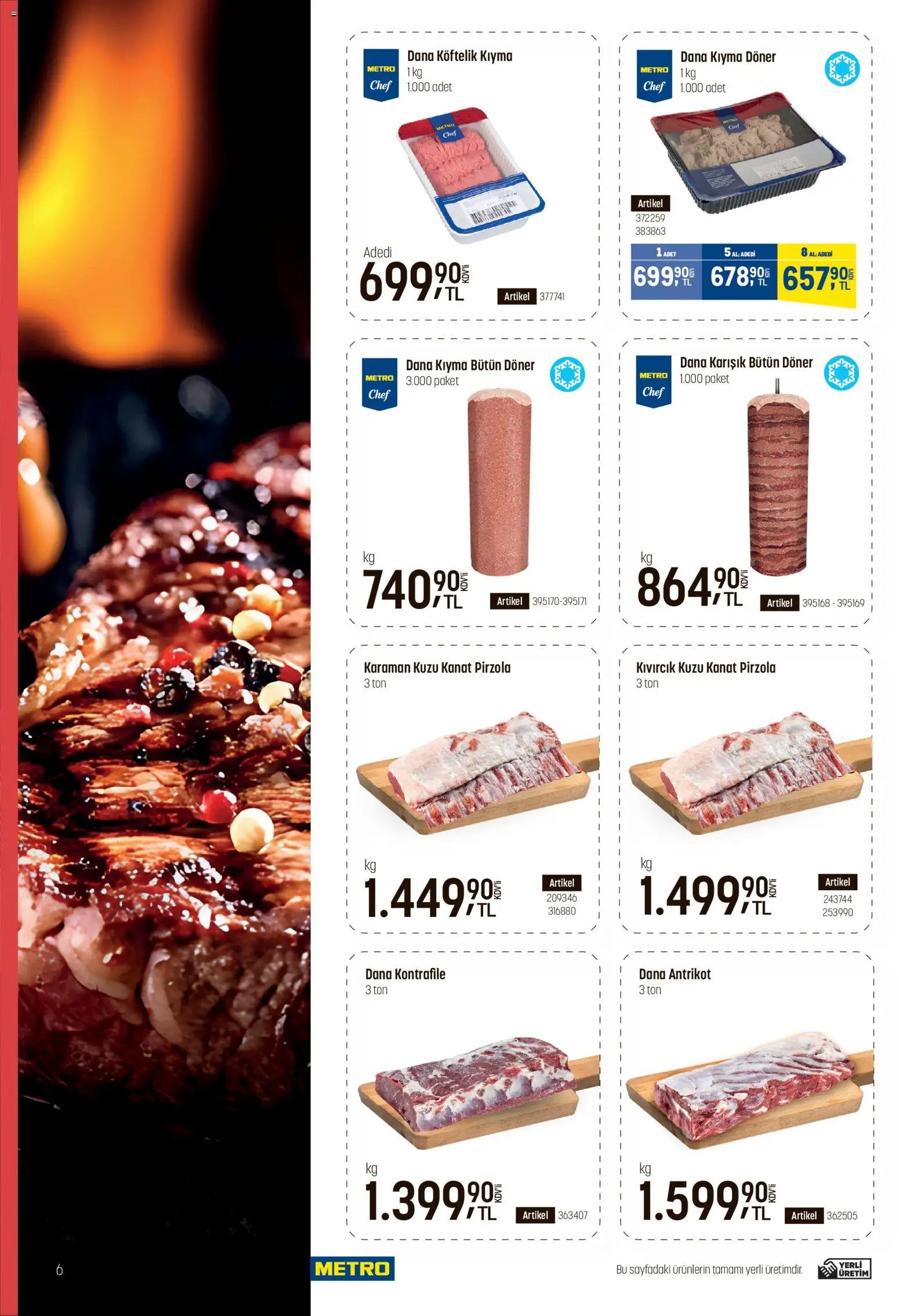 Metro - Fast Food Kataloğu