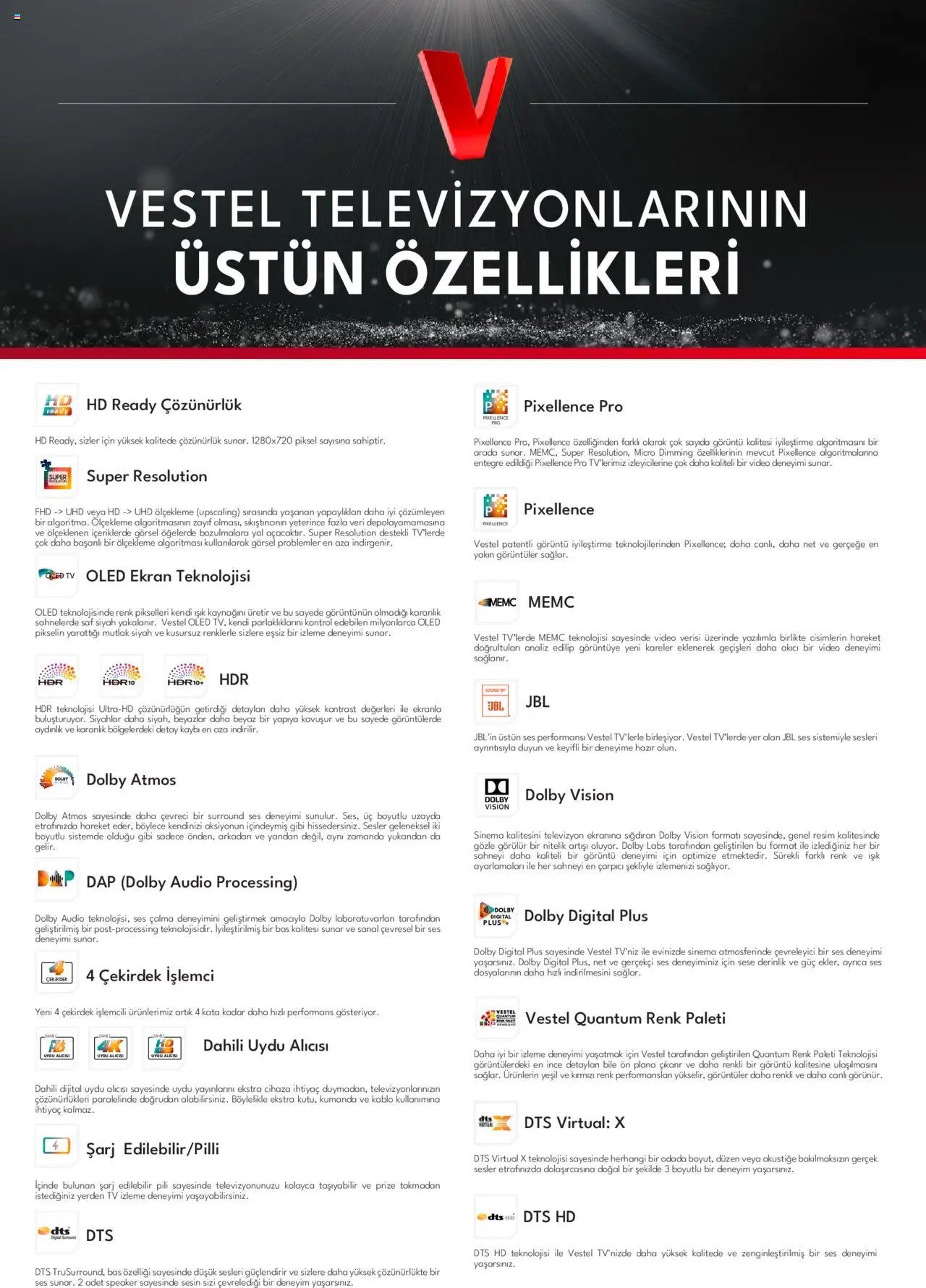 Vestel Tüketici Elektroniği Katalog