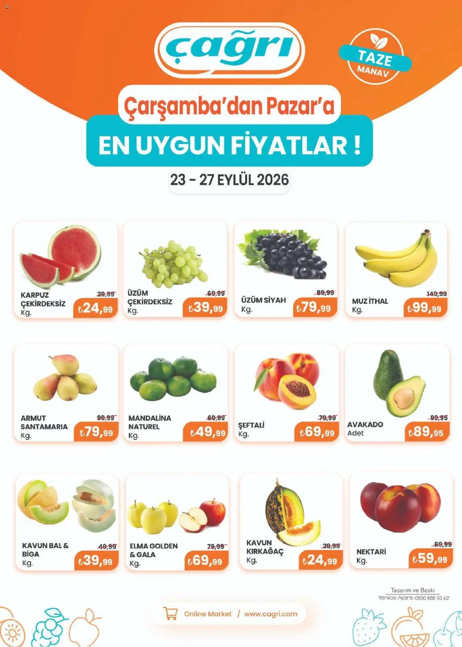 Çağrı Market - Manav Katalog