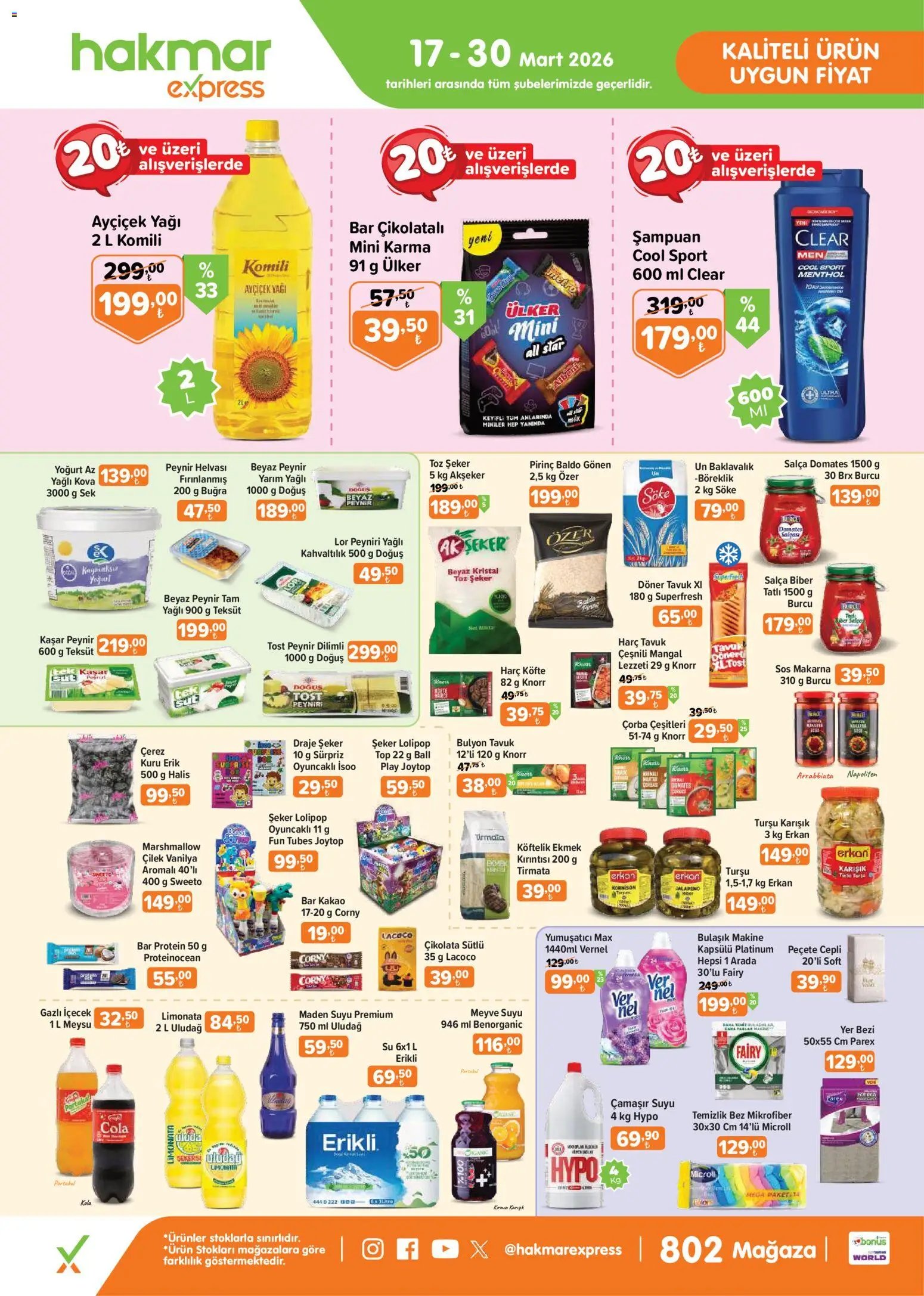 Hakmar Express - Salı Aktüel Ürünler