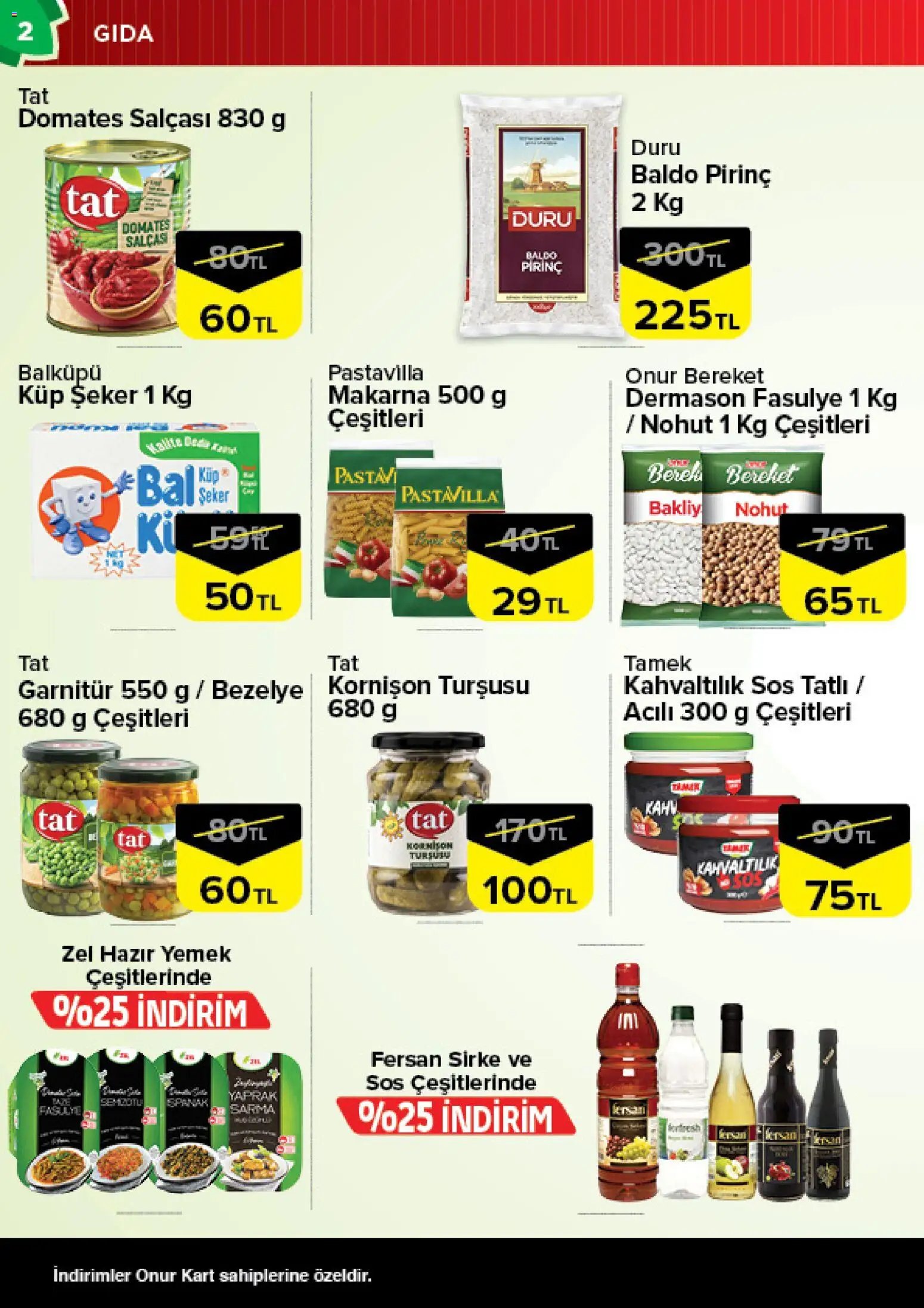 Onur Market Katalog -Trakya